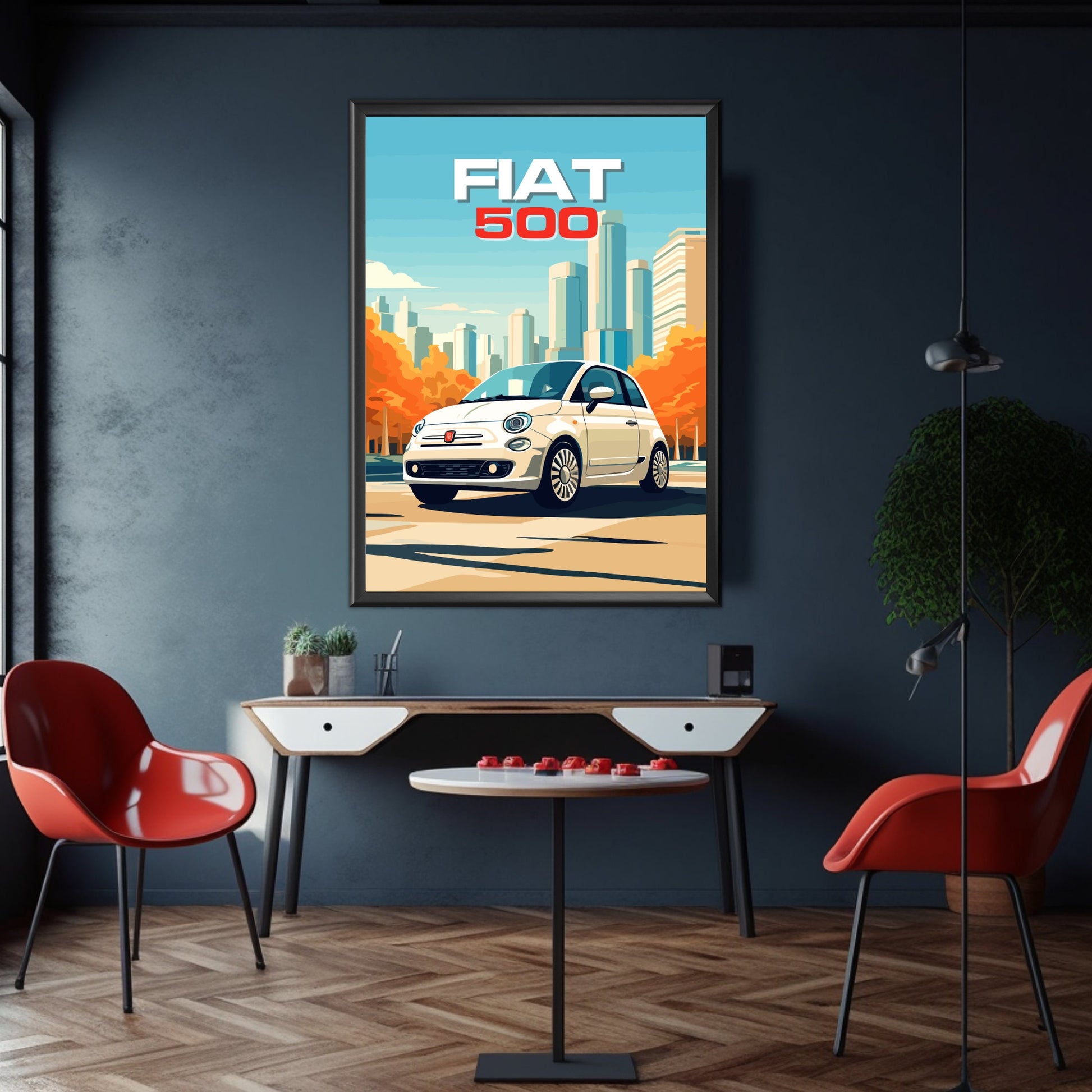 Fiat 500 Print