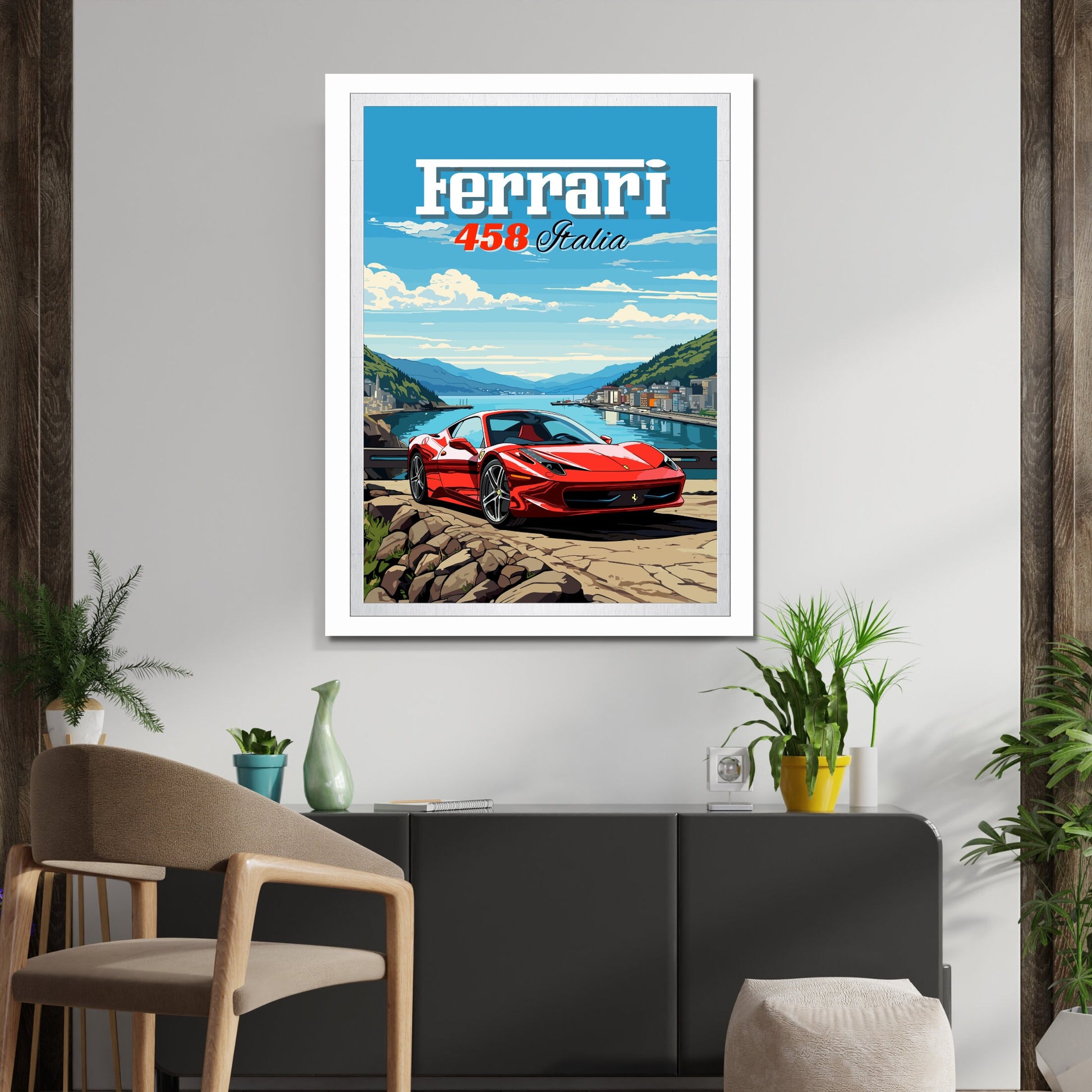 Ferrari 458 Italia Poster