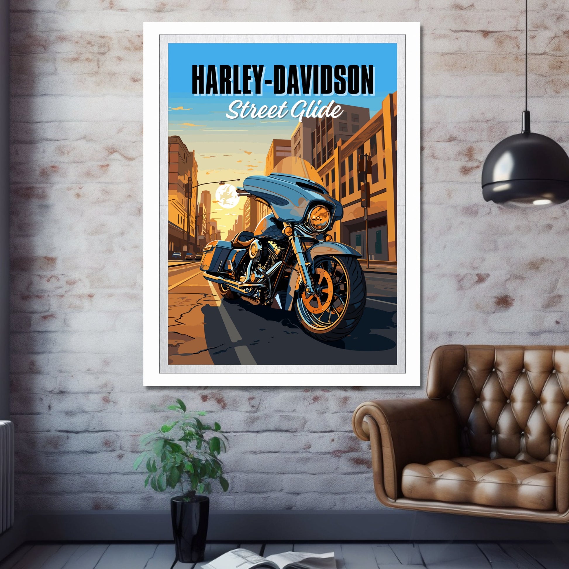 Harley-Davidson Street Glide Print