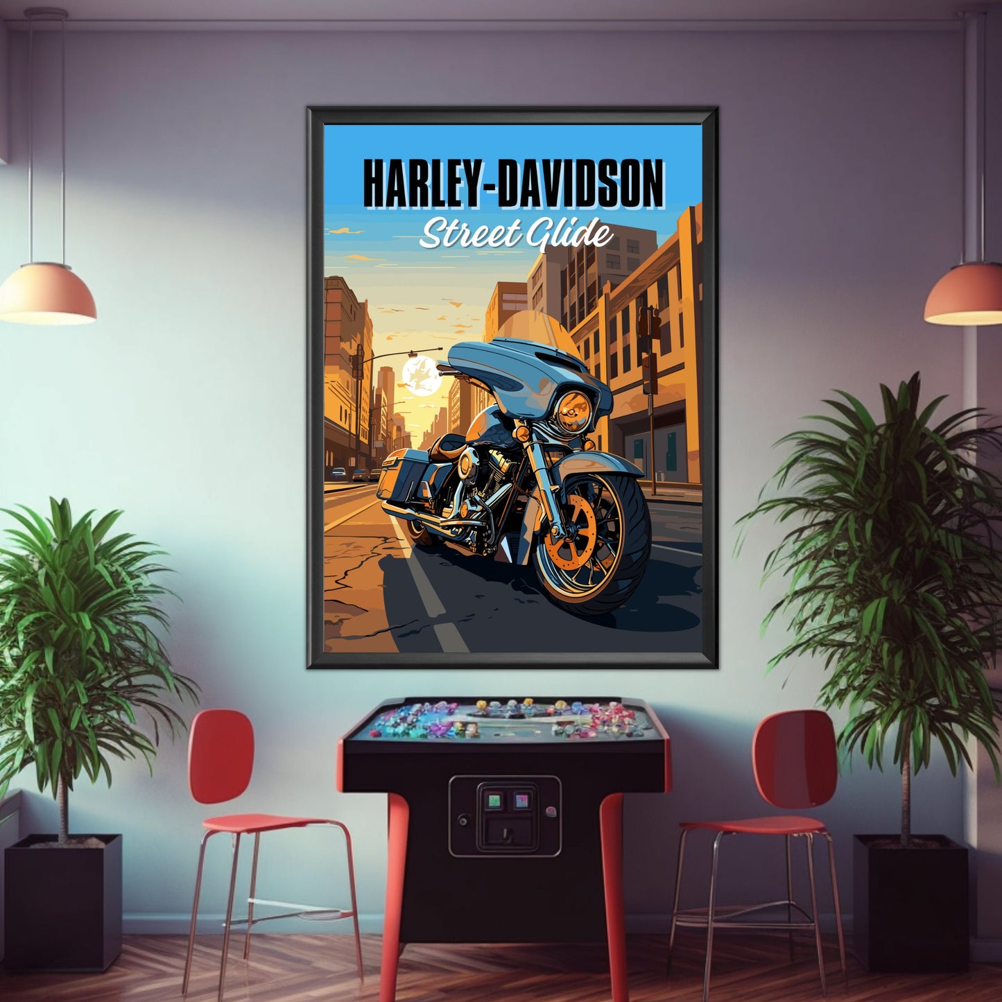 Harley-Davidson Street Glide Print