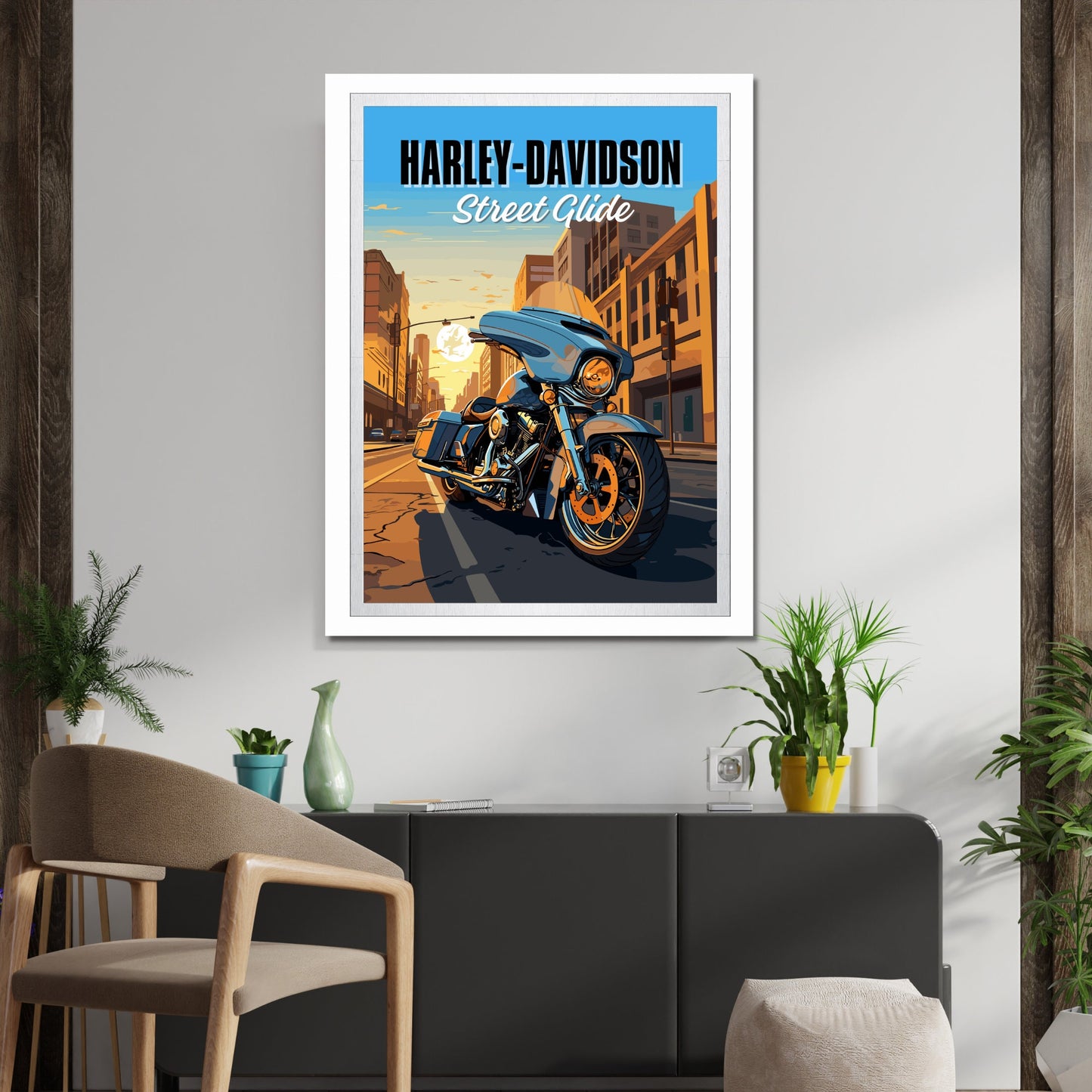 Harley-Davidson Street Glide Print