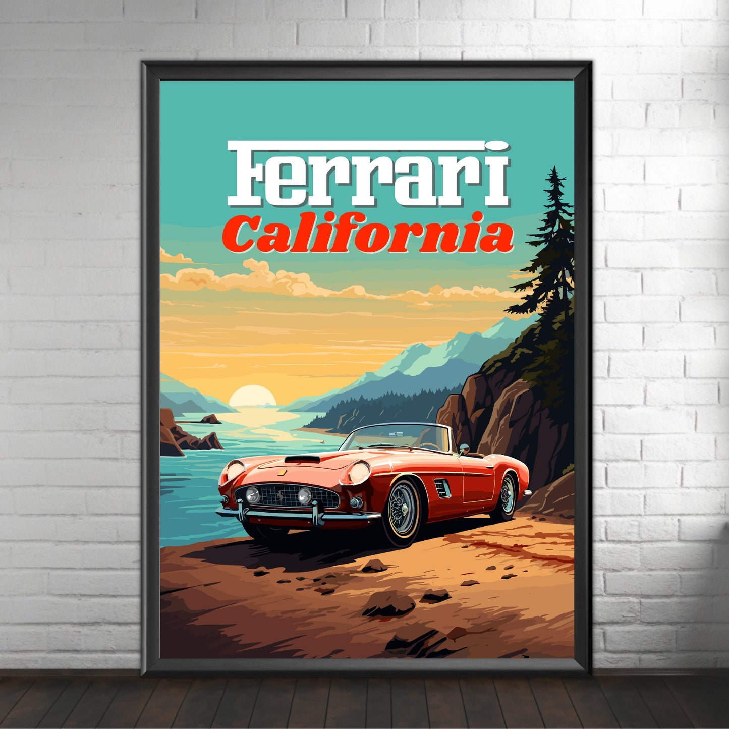 Ferrari California Print