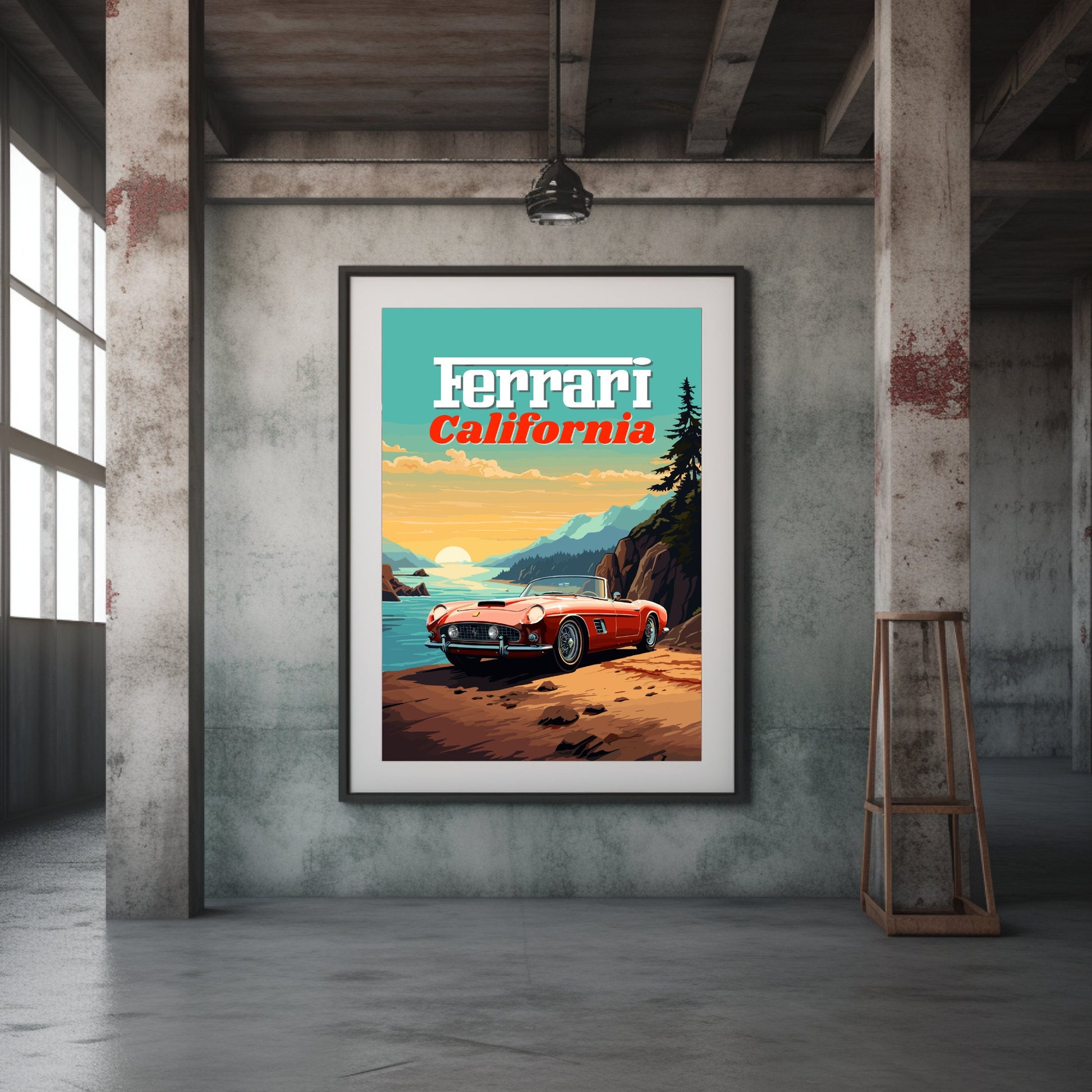 Ferrari California Print