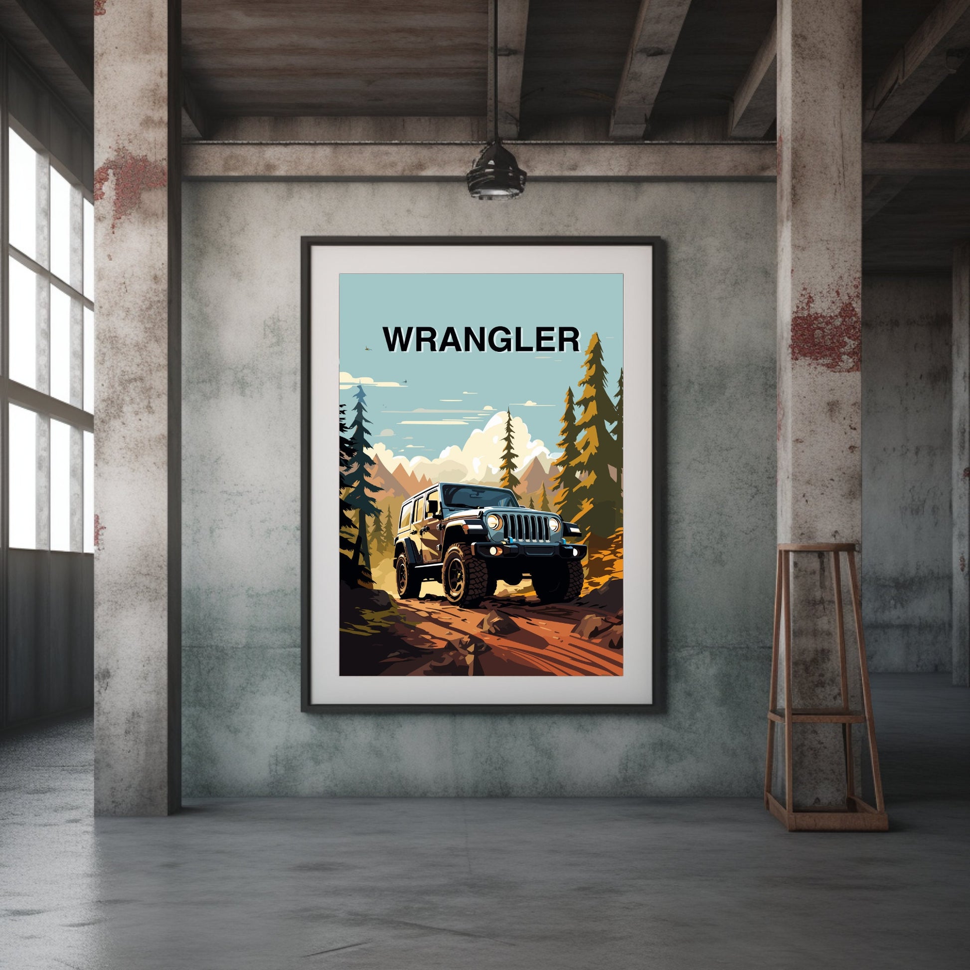 Jeep Wrangler Print