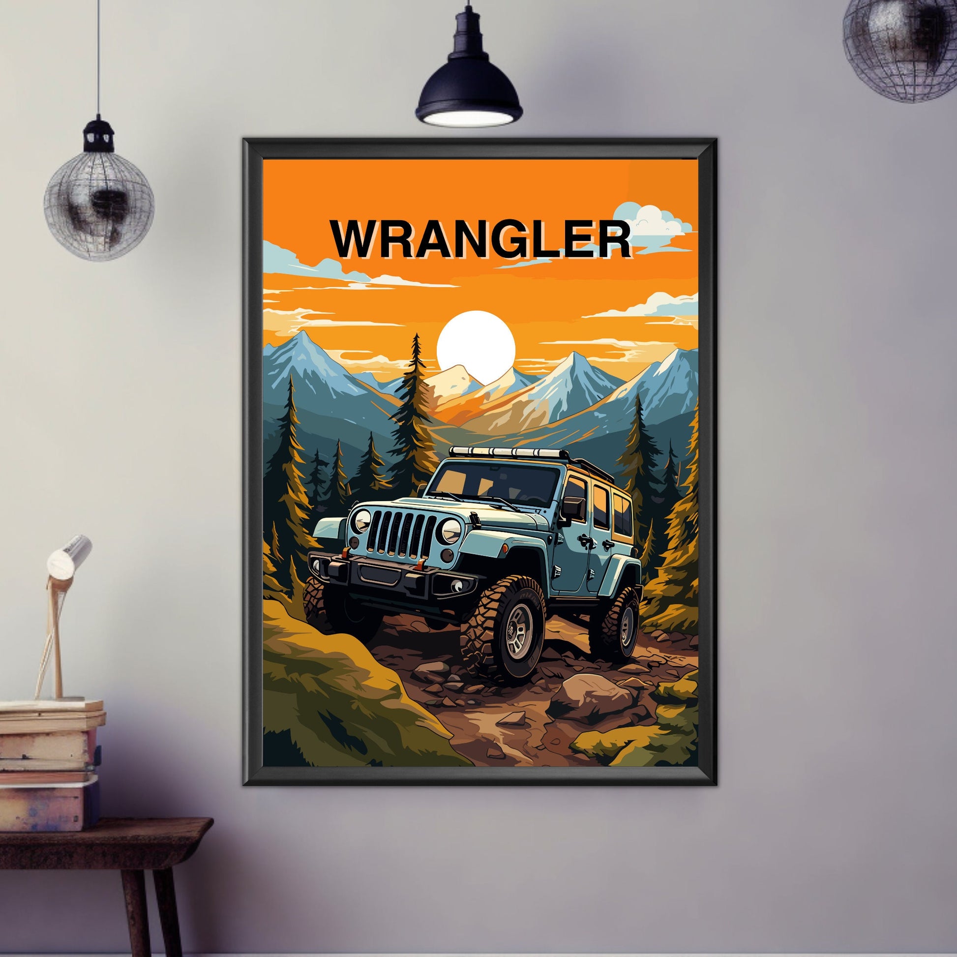 Jeep Wrangler Off-Roader Print