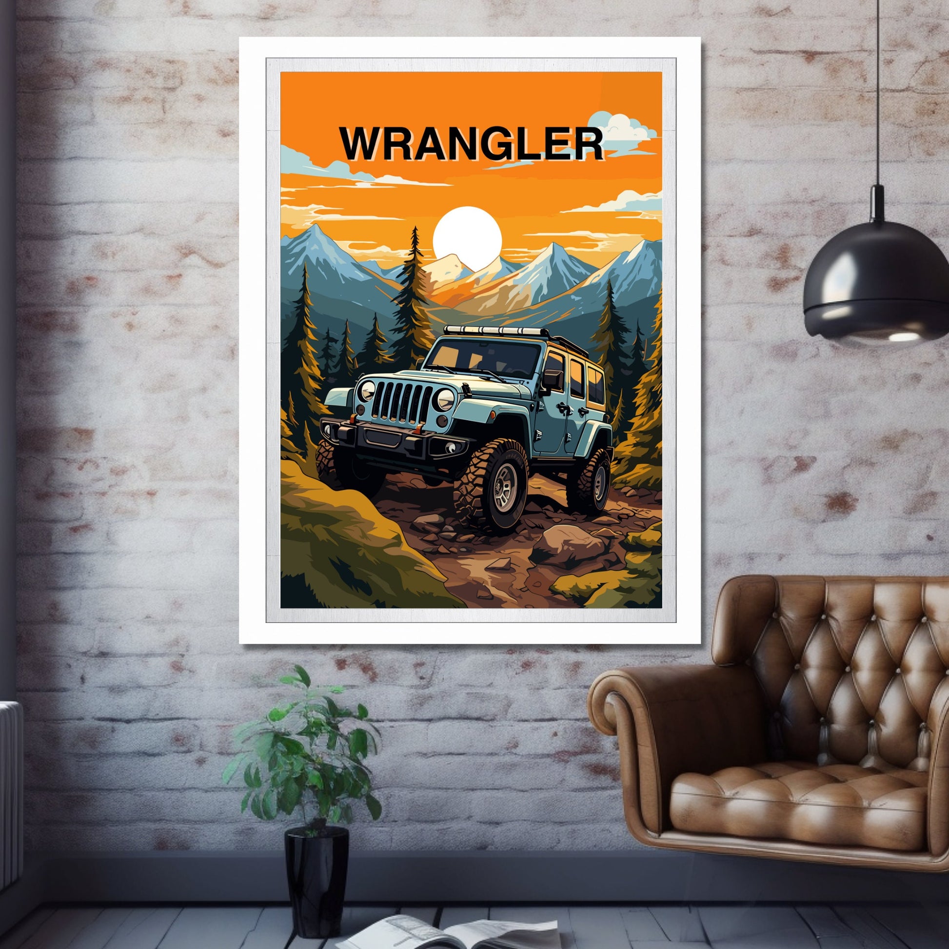 Jeep Wrangler Off-Roader Print