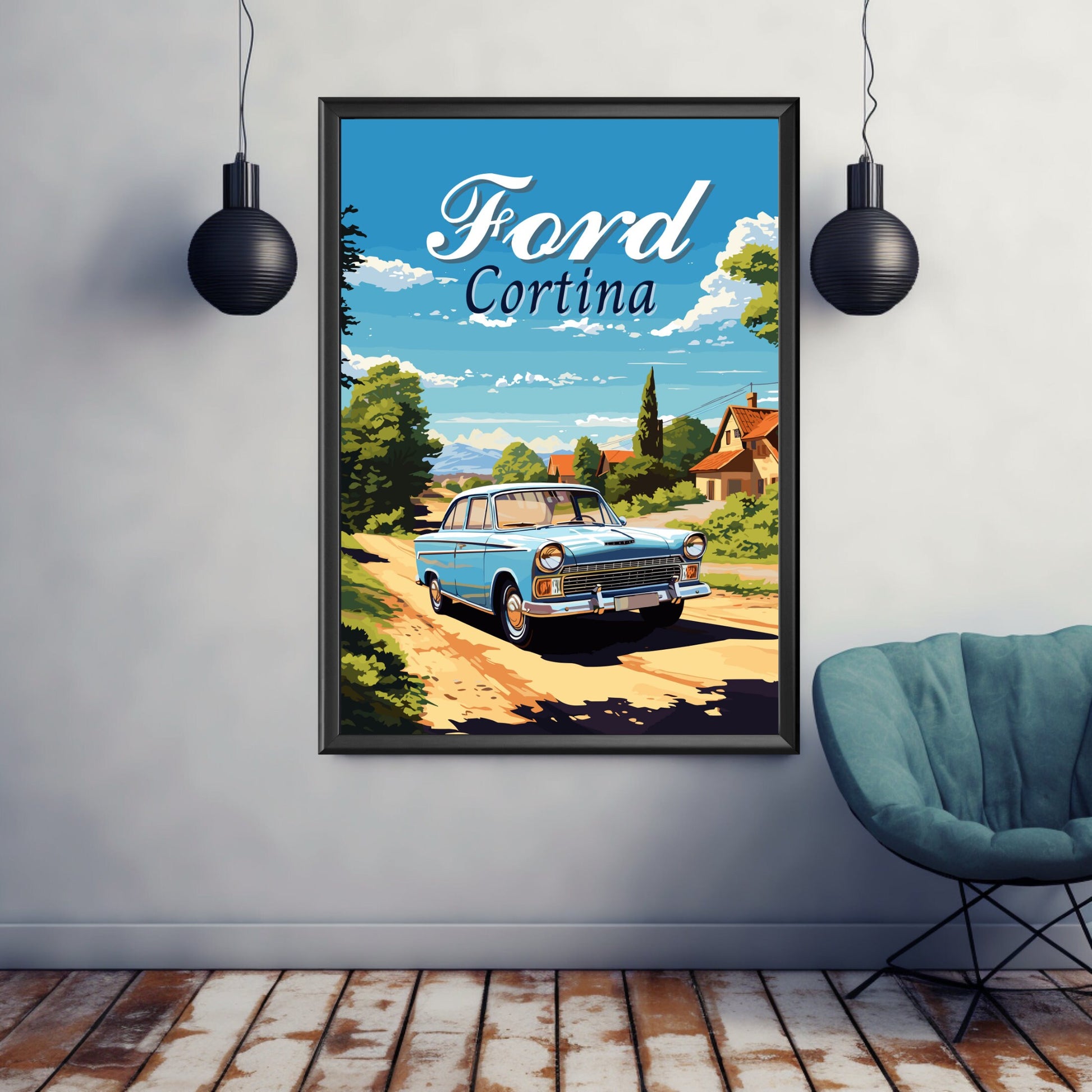 Ford Cortina Mk1 Print