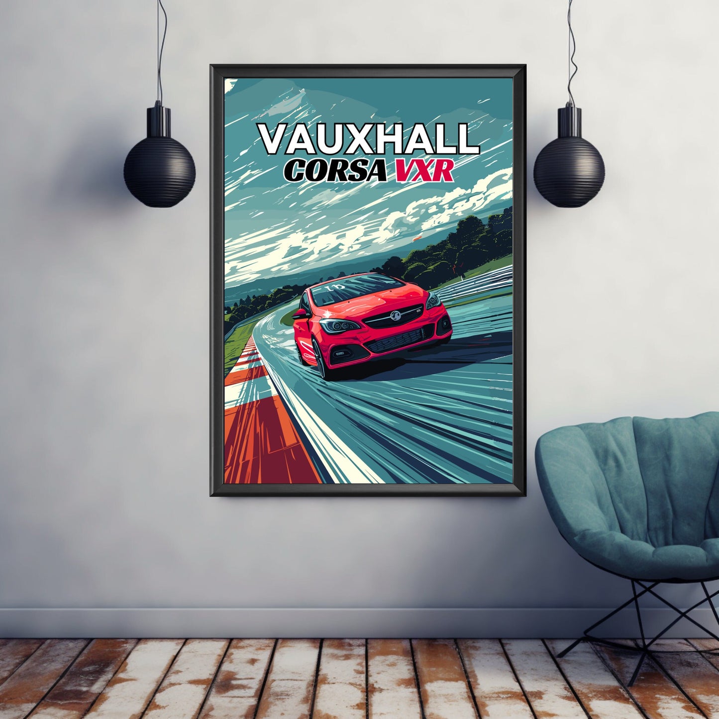 Vauxhall Corsa VXR Poster