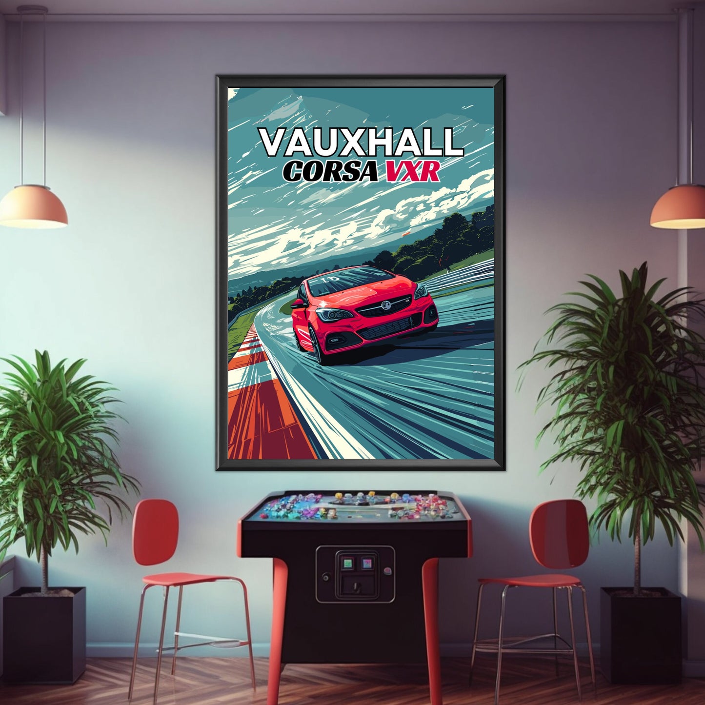 Vauxhall Corsa VXR Poster