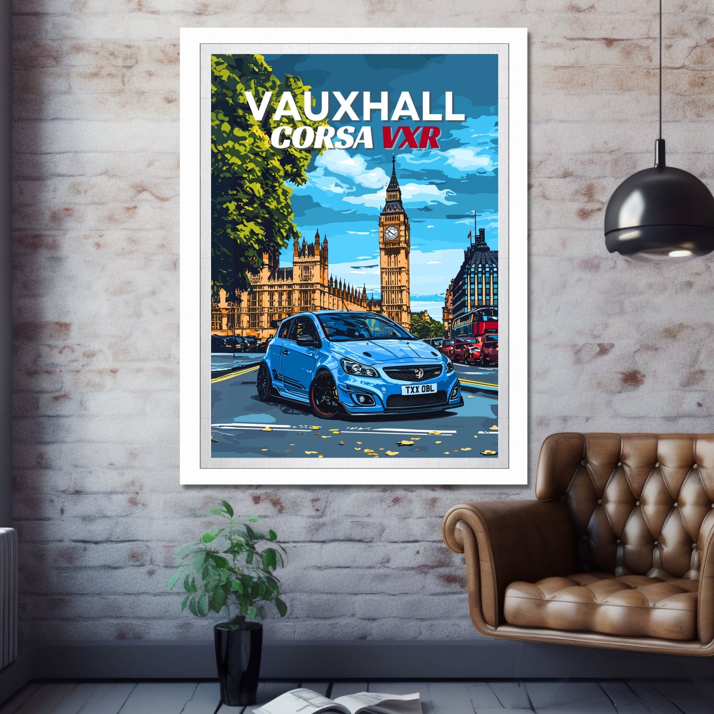 Vauxhall Corsa VXR Print