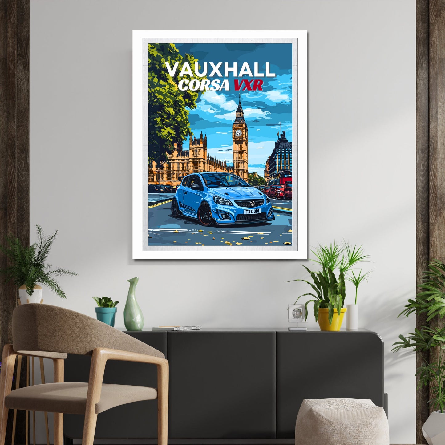 Vauxhall Corsa VXR Print