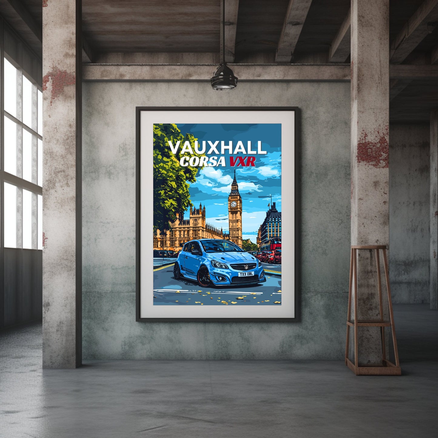 Vauxhall Corsa VXR Print