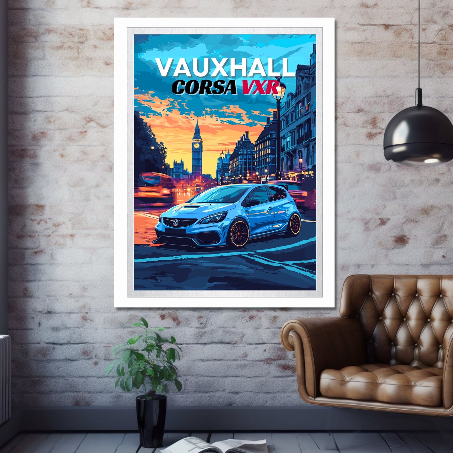 Vauxhall Corsa VXR Poster