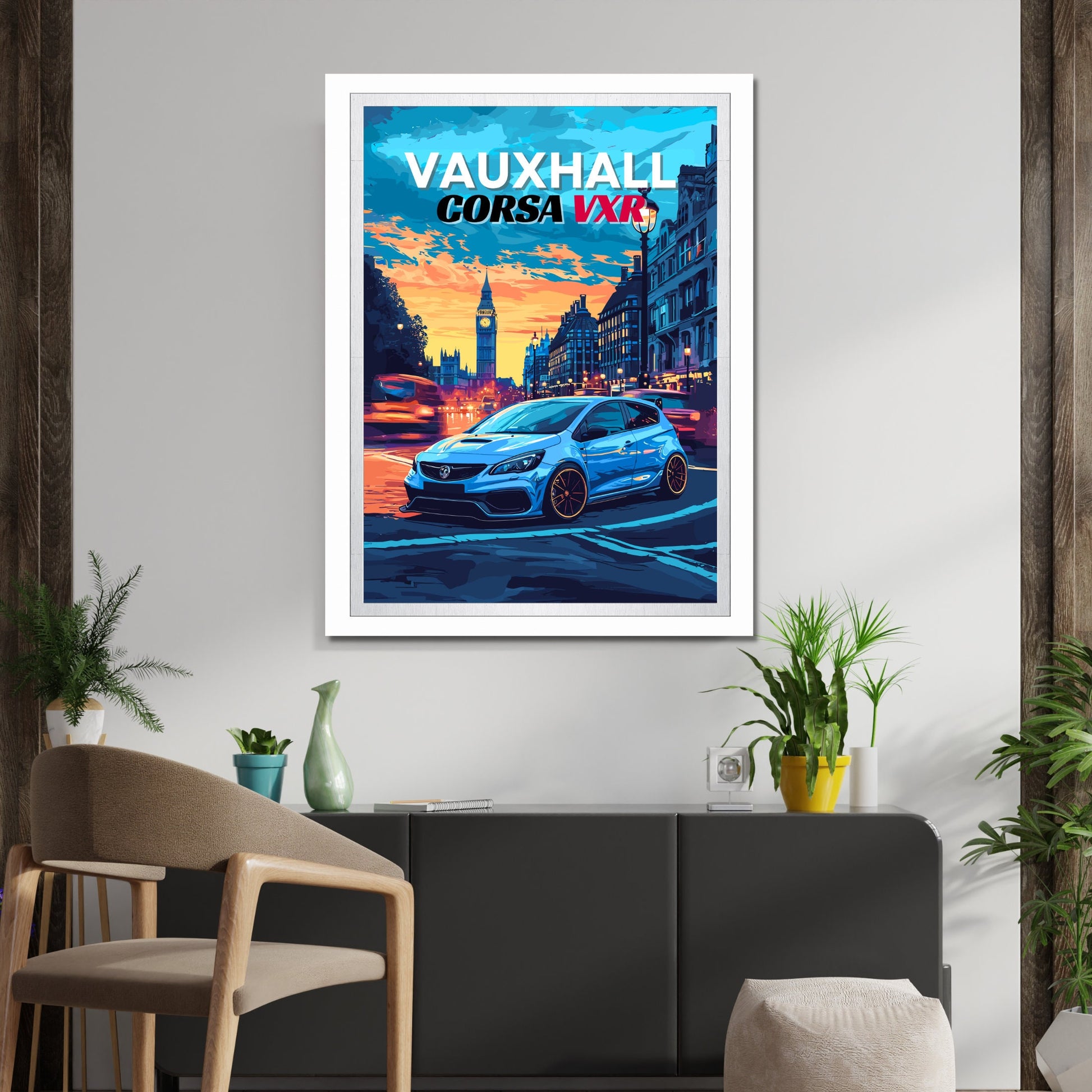 Vauxhall Corsa VXR Poster