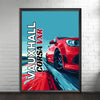 Vauxhall Corsa VXR Poster, Car Poster, Car Art, Modern Classic, Vauxhall Corsa VXR Print, Car Print, Sports Car, Opel Poster, Opel Print