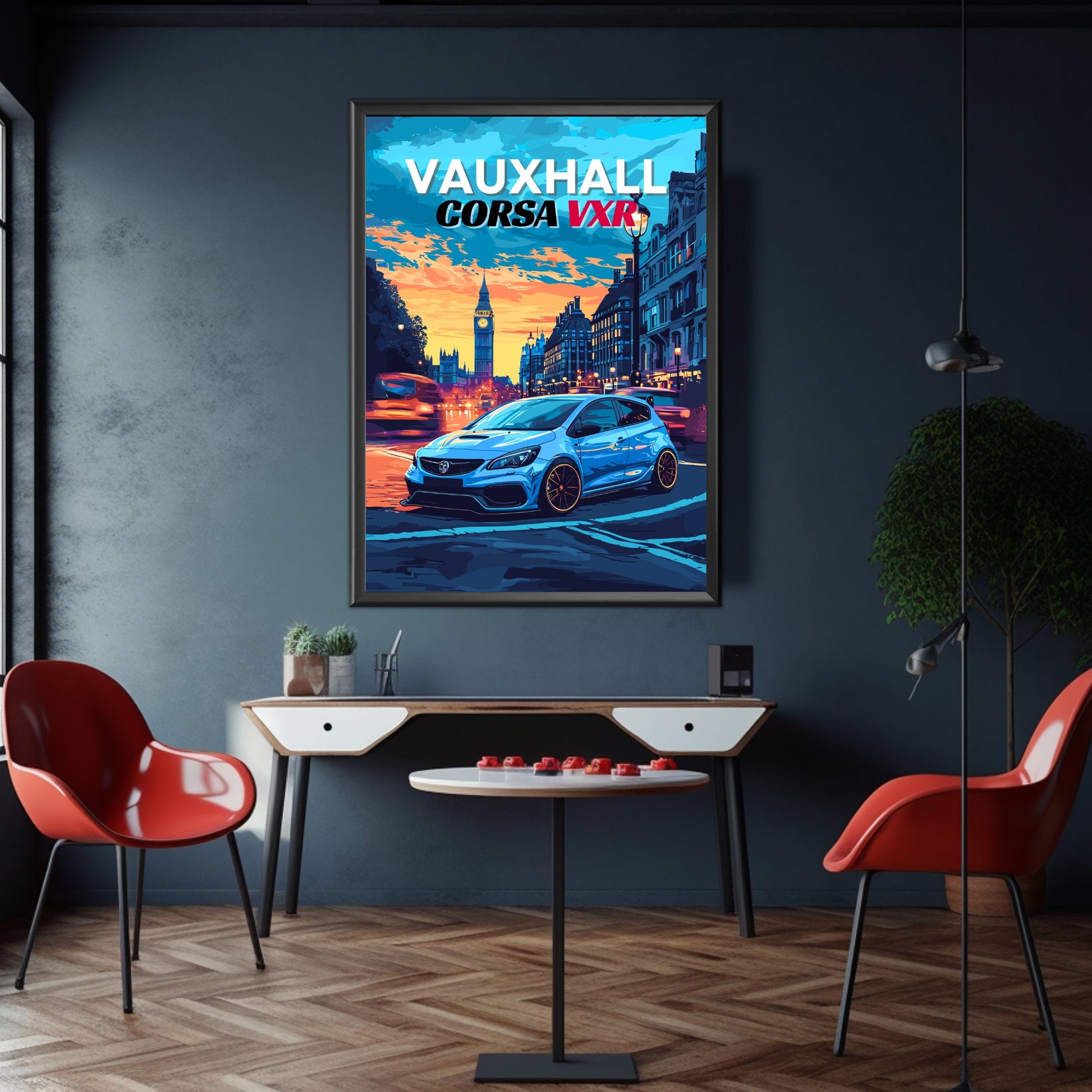 Vauxhall Corsa VXR Poster