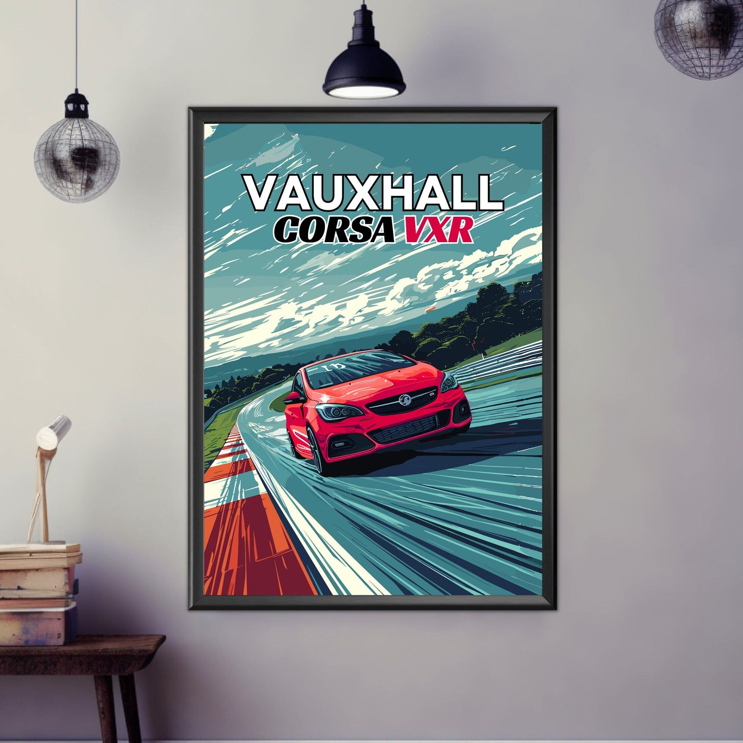 Vauxhall Corsa VXR Poster