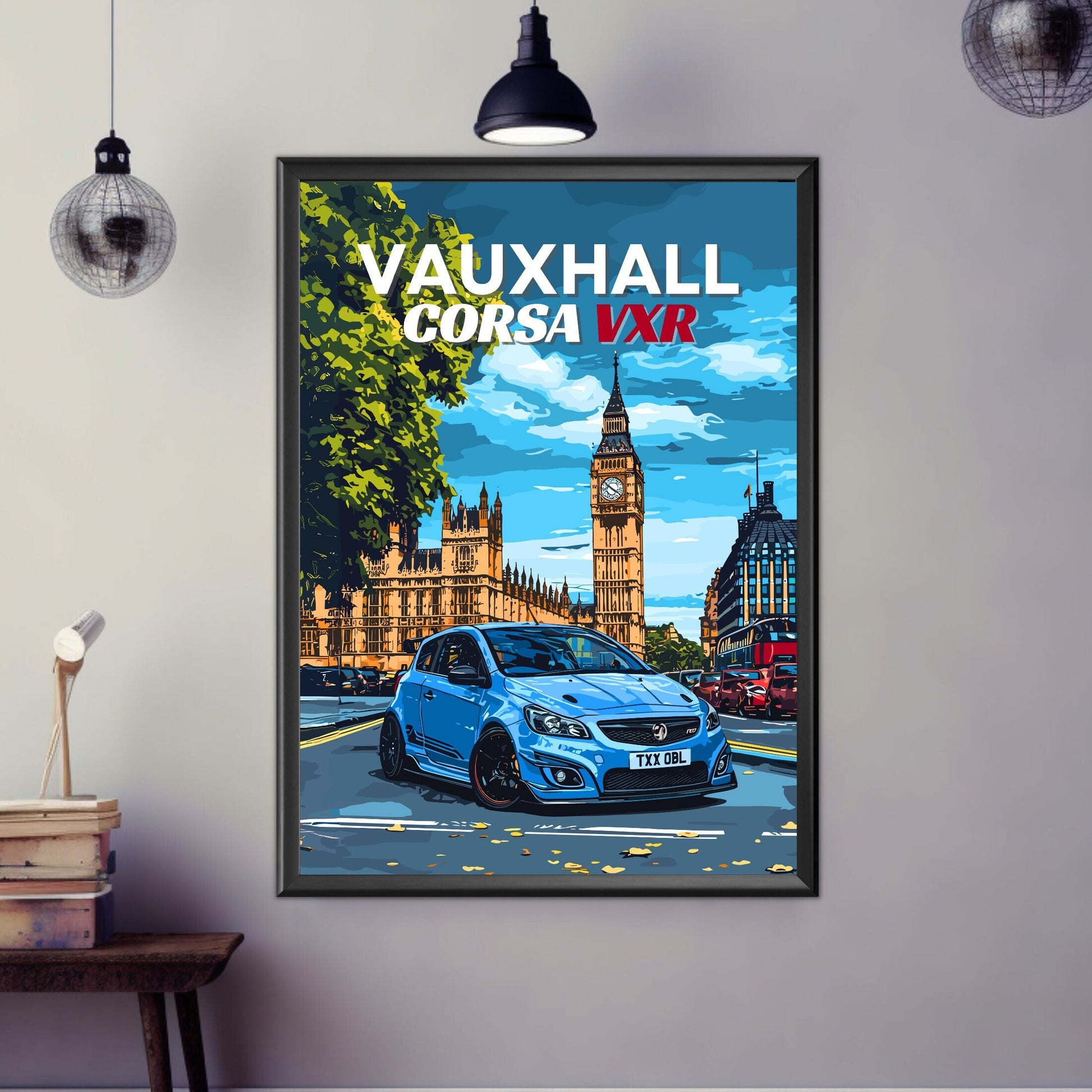 Vauxhall Corsa VXR Print