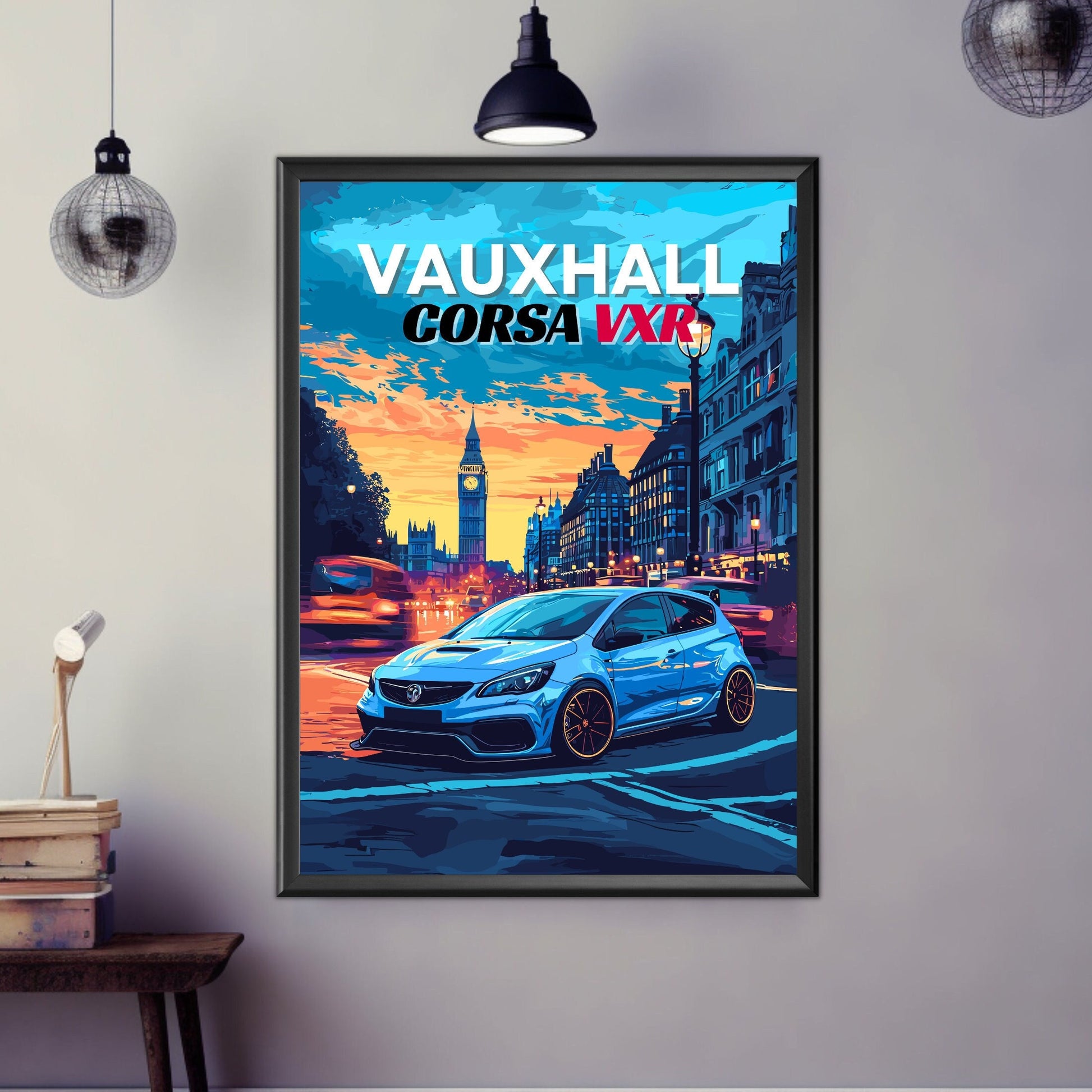 Vauxhall Corsa VXR Poster