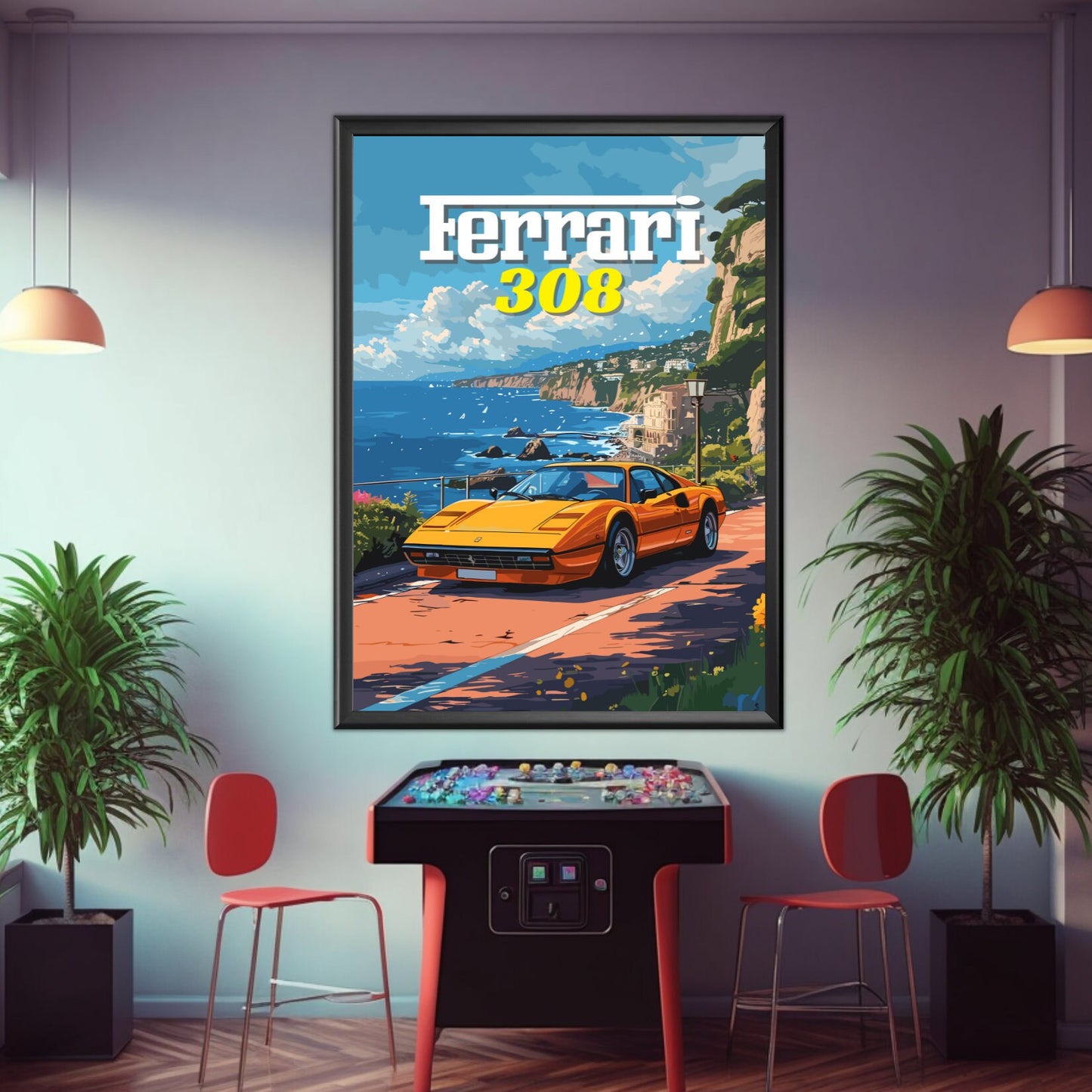 Ferrari 308 Print