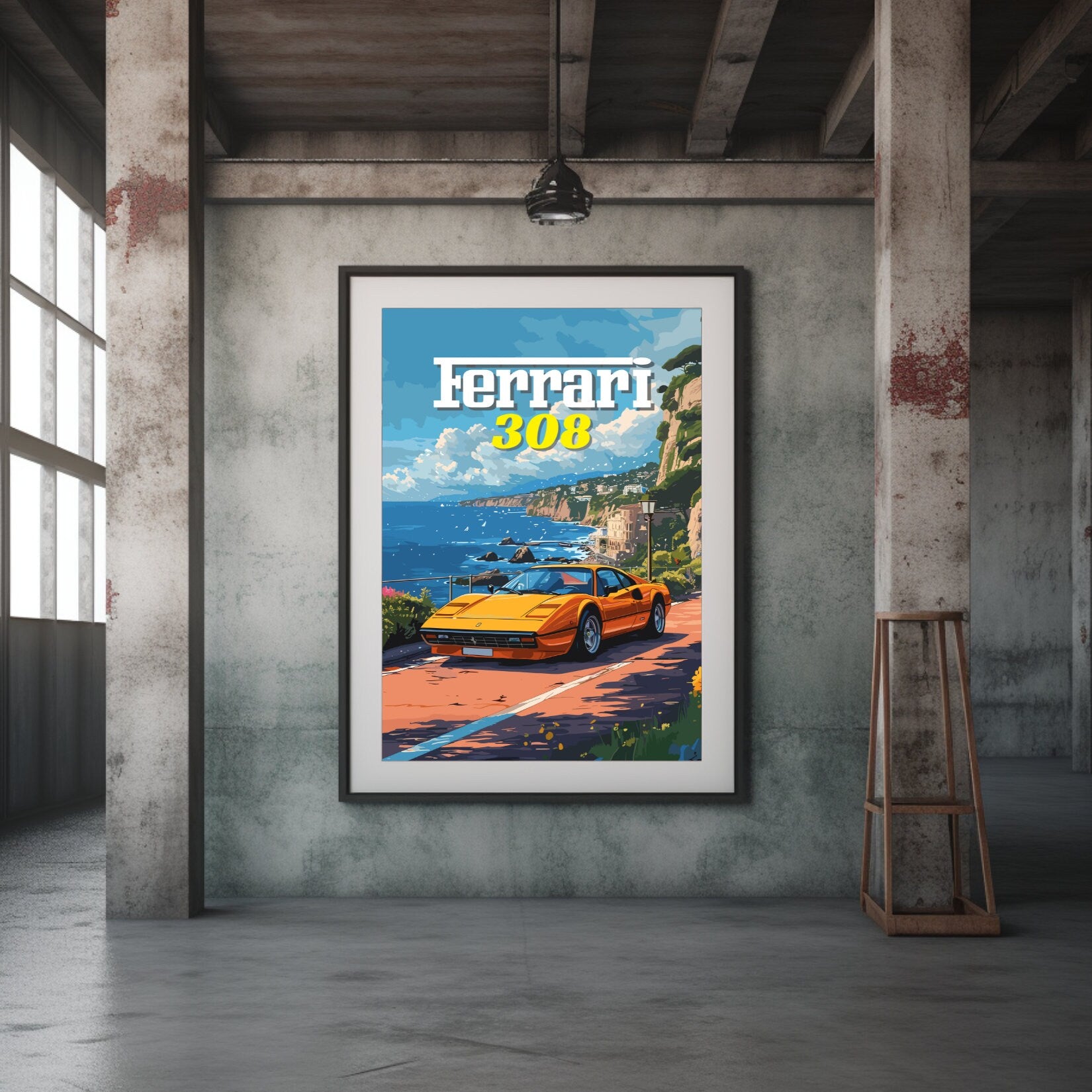 Ferrari 308 Print