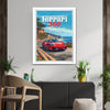 Ferrari 360 Print, Ferrari 360 Poster, Car Print, 2000s Car, Car Art, Classic car print, Supercar Print, Car Poster, Old-timer Print