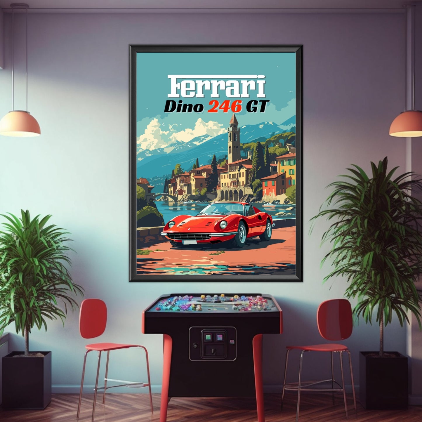 Ferrari Dino 246 GT Poster