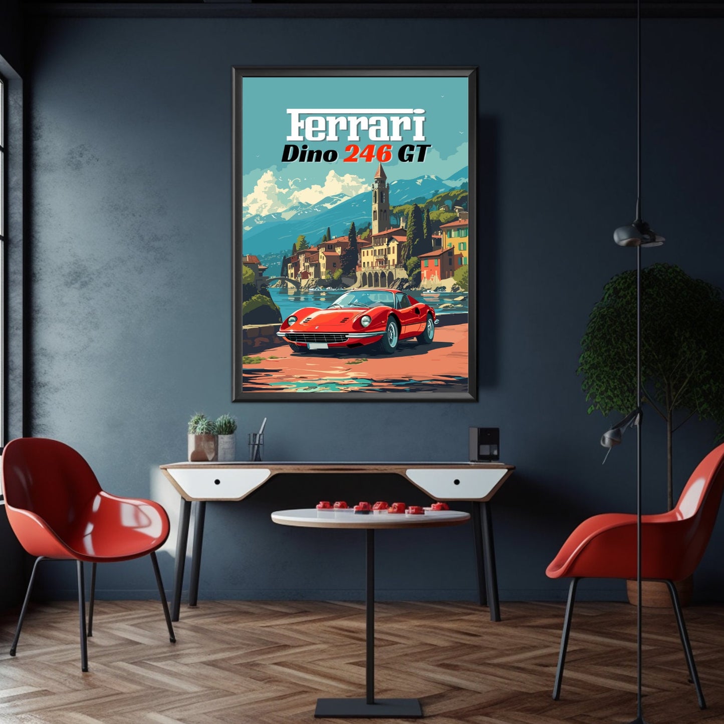 Ferrari Dino 246 GT Poster