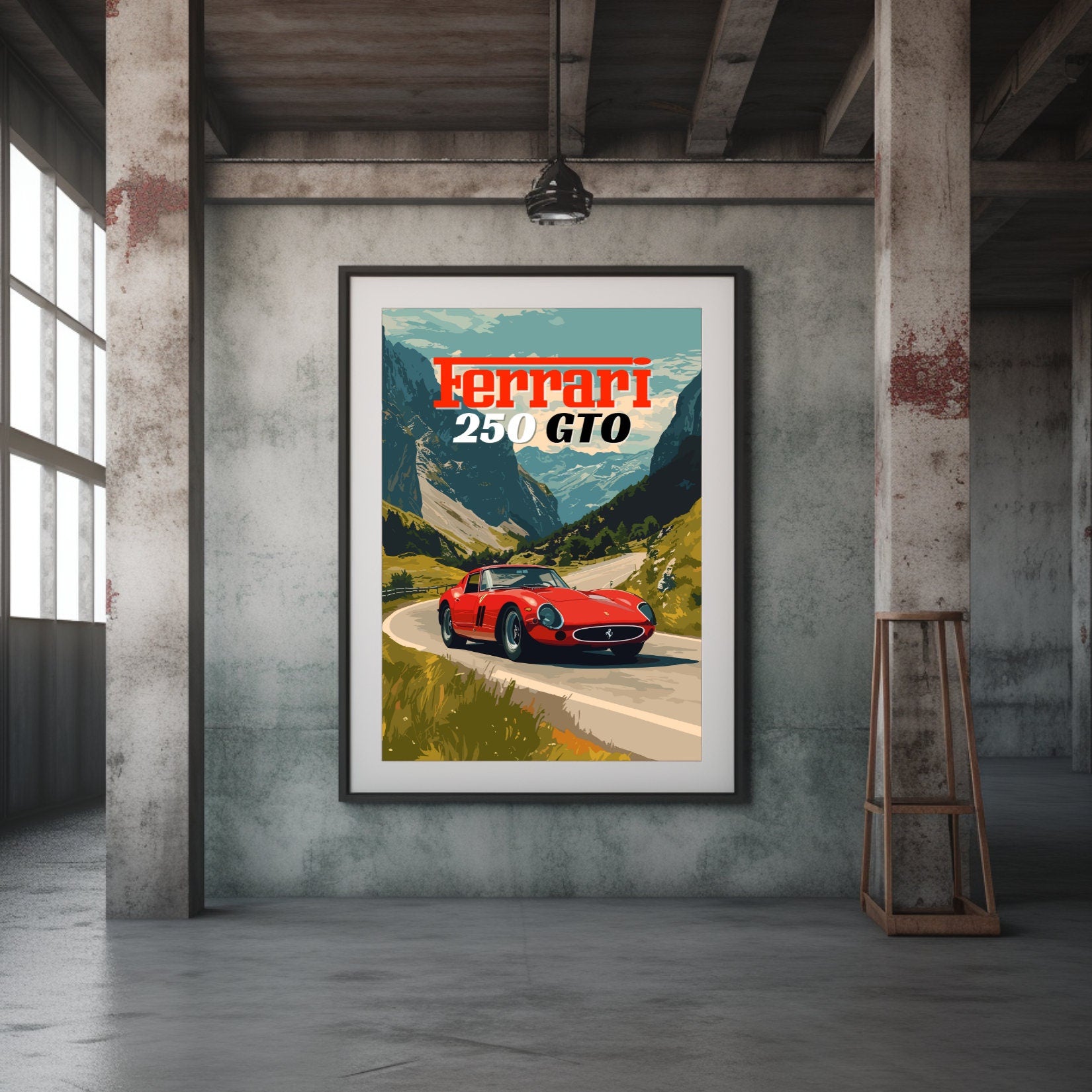 Ferrari 250 GTO Print