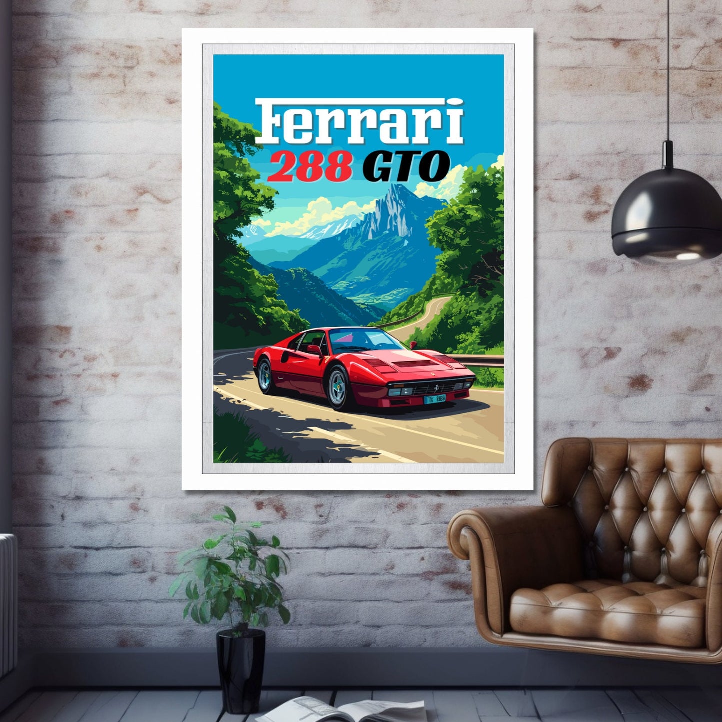 Ferrari 288 GTO Poster