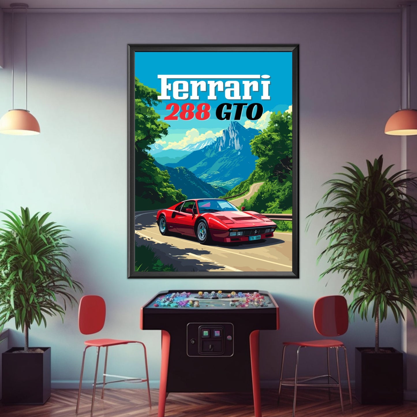 Ferrari 288 GTO Poster