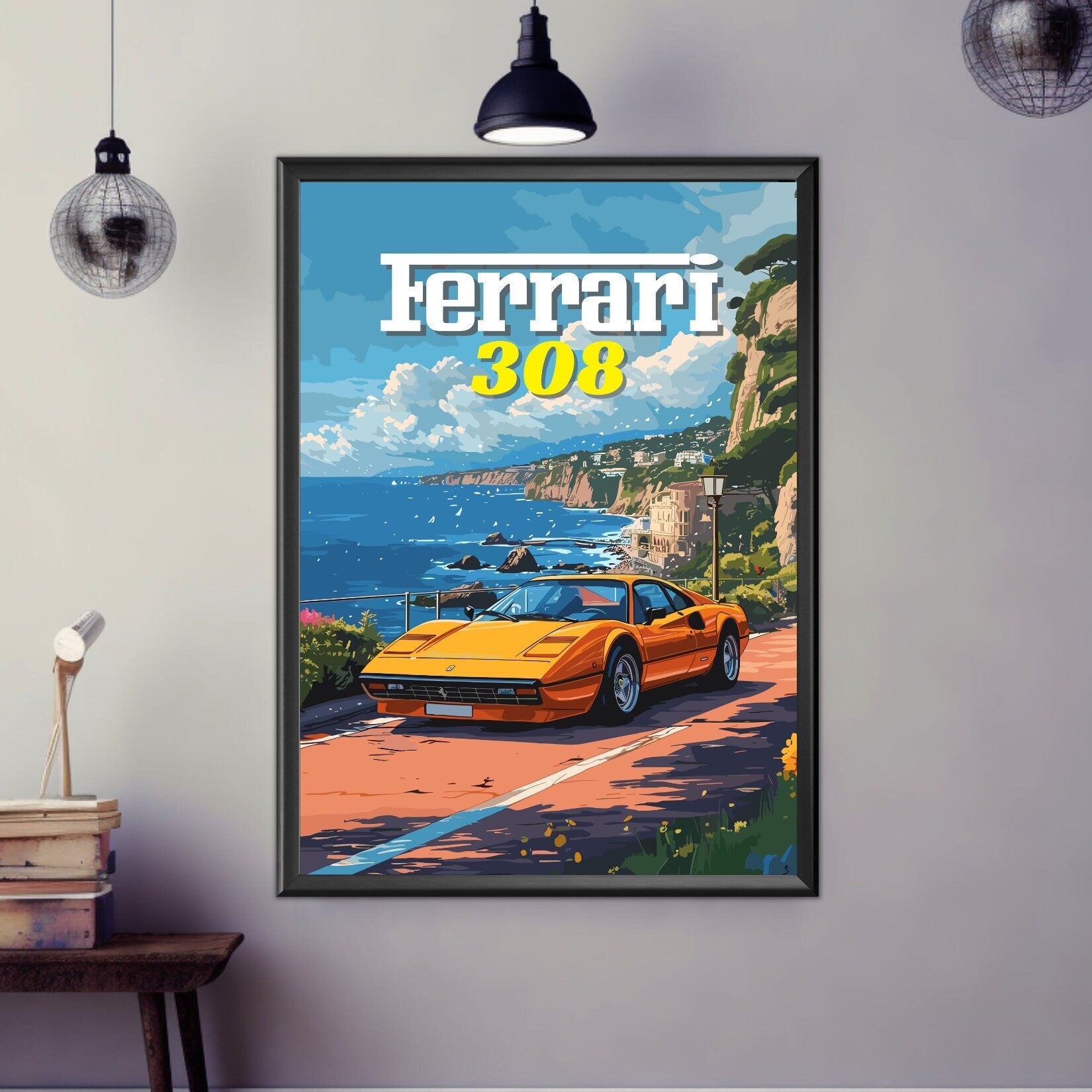 Ferrari 308 Print