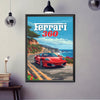 Ferrari 360 Print, Ferrari 360 Poster, Car Print, 2000s Car, Car Art, Classic car print, Supercar Print, Car Poster, Old-timer Print