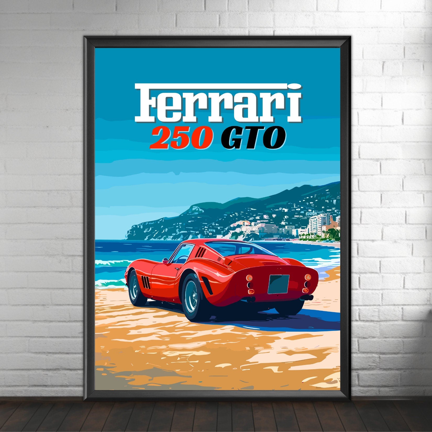 Ferrari 250 GTO Car Print