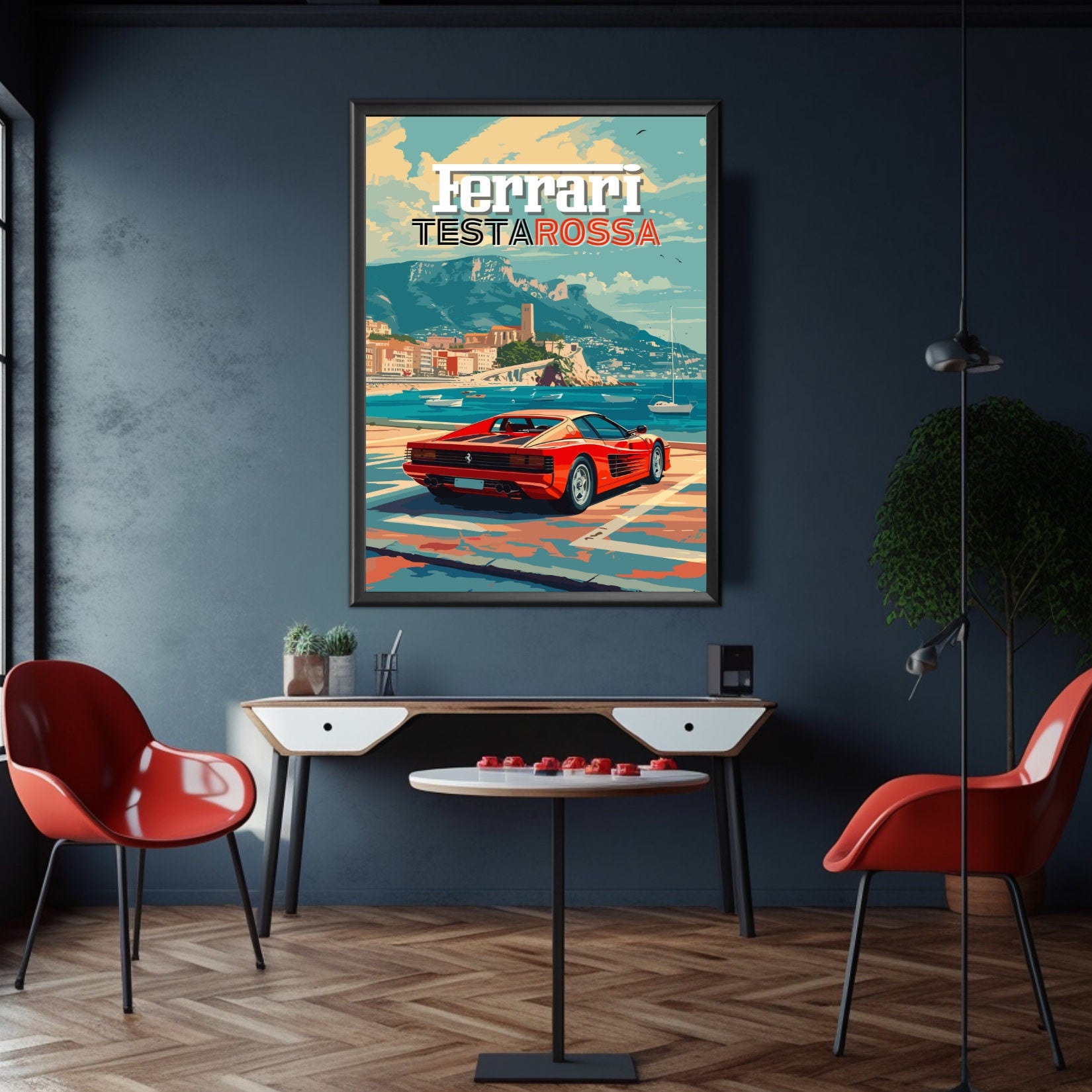 Ferrari Testarossa Print