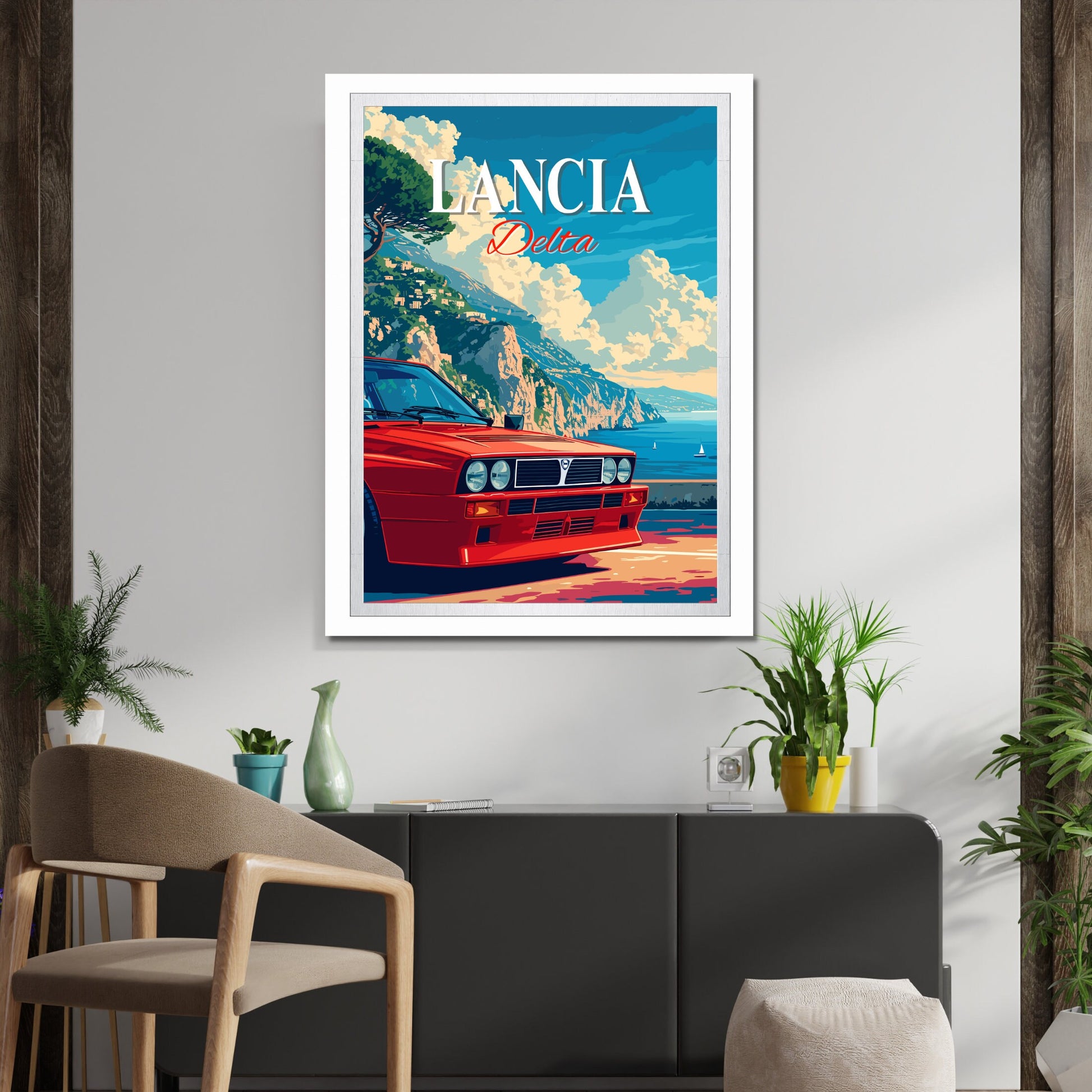 Lancia Delta Integrale Poster