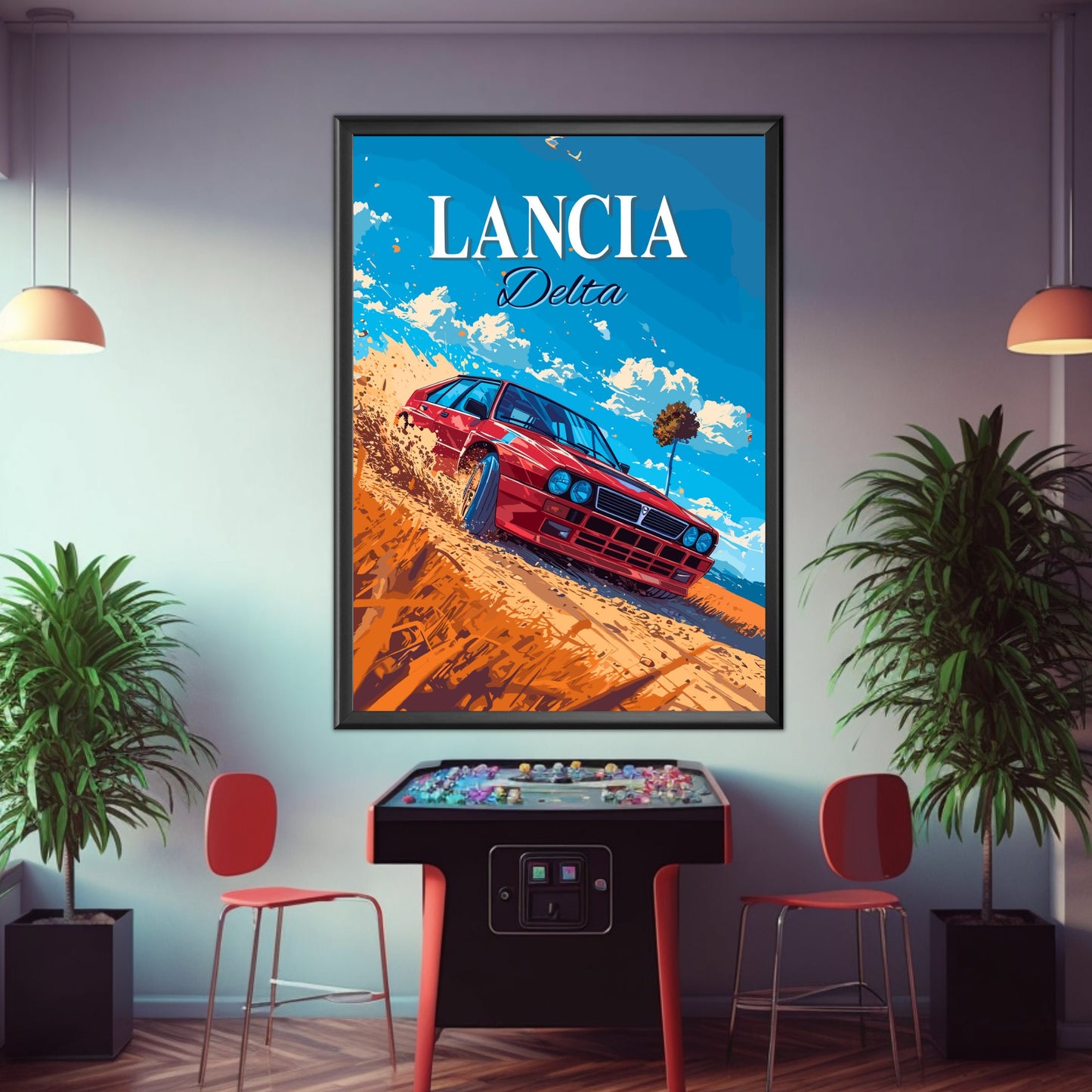 Lancia 037 Rally Poster