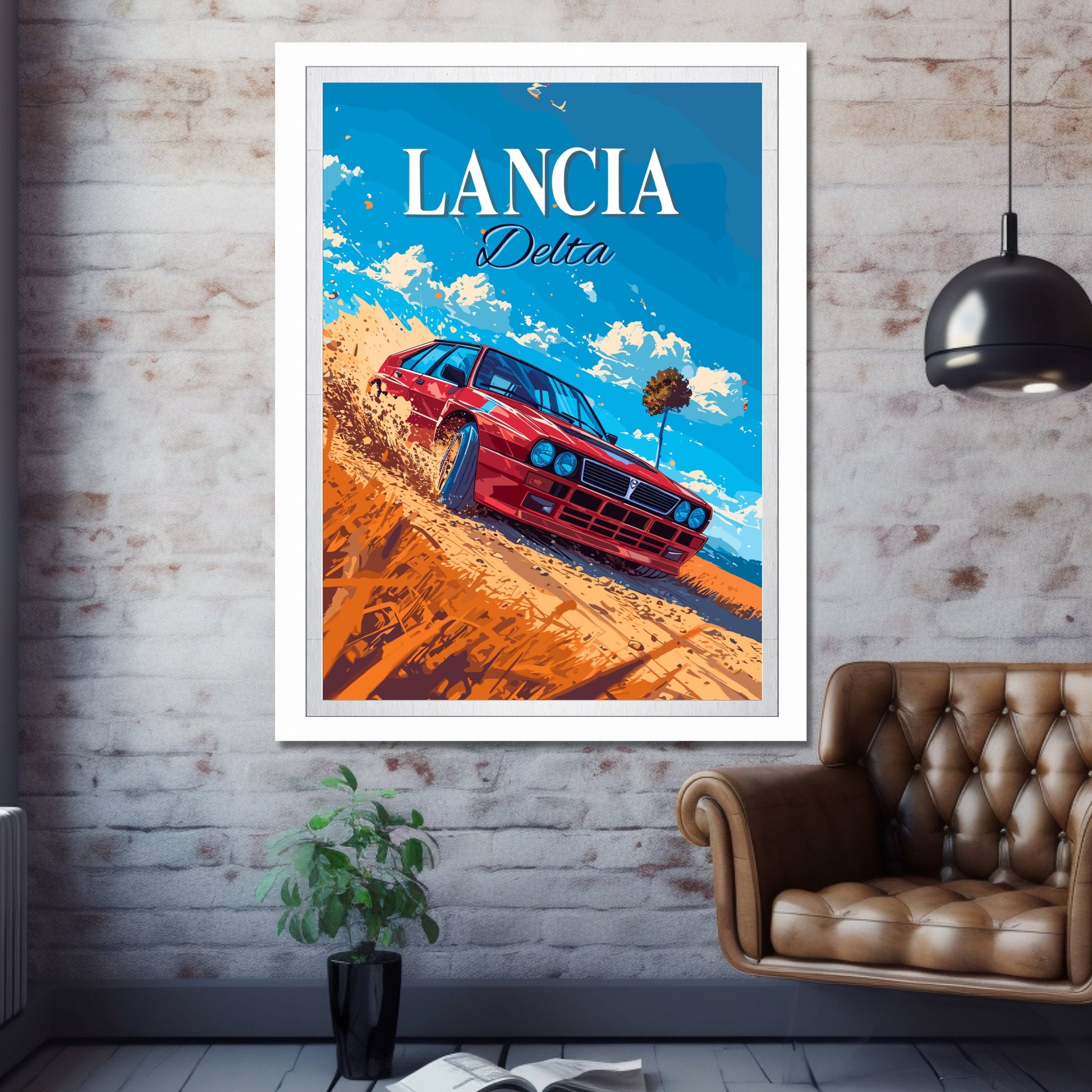 Lancia 037 Rally Poster