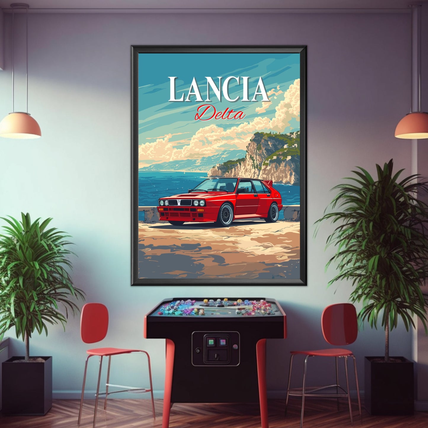 Lancia Delta Integrale Poster