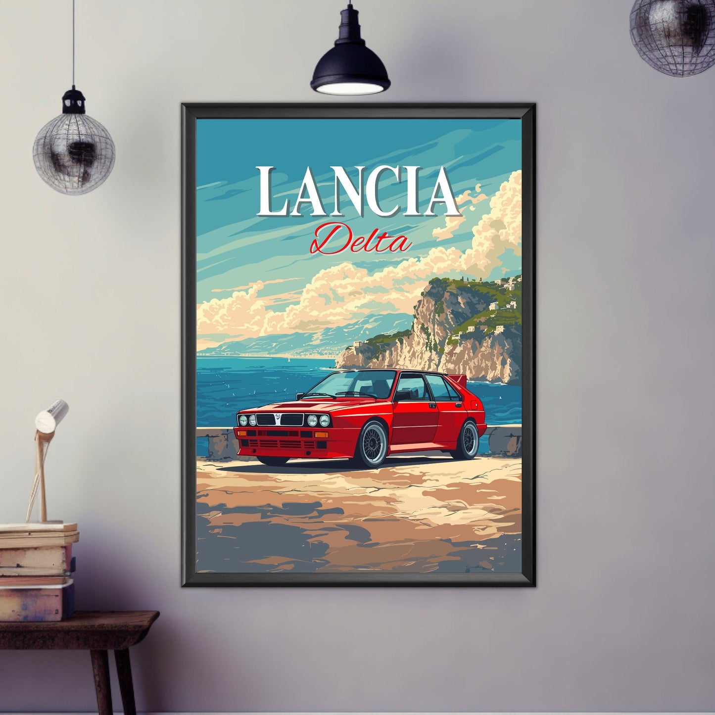 Lancia Delta Integrale Poster