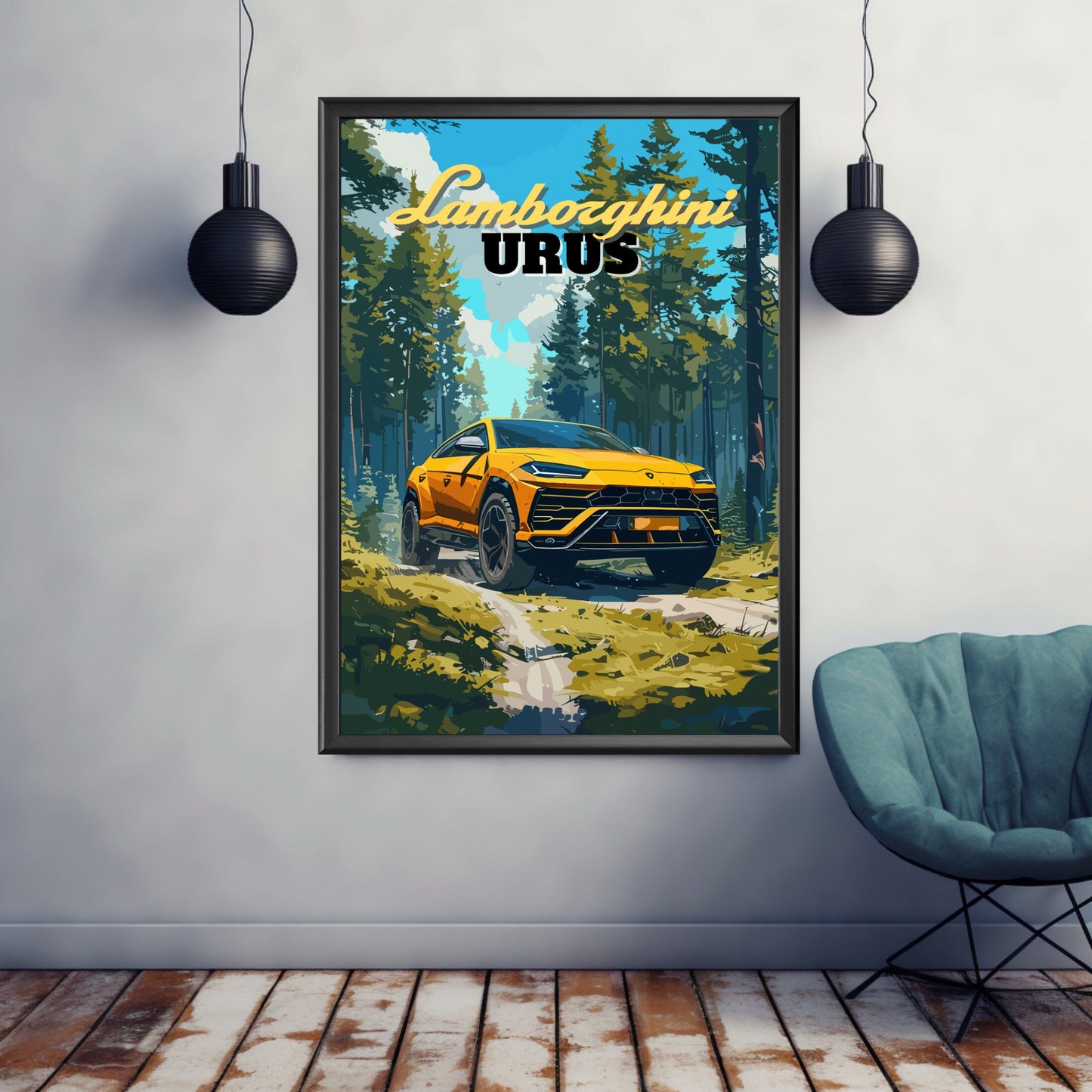 Lamborghini Urus Poster