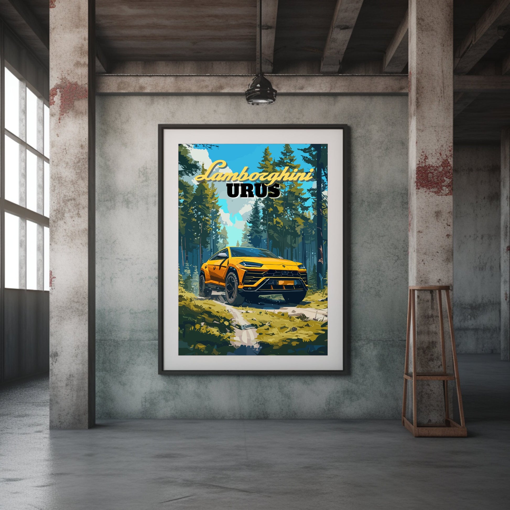 Lamborghini Urus Poster