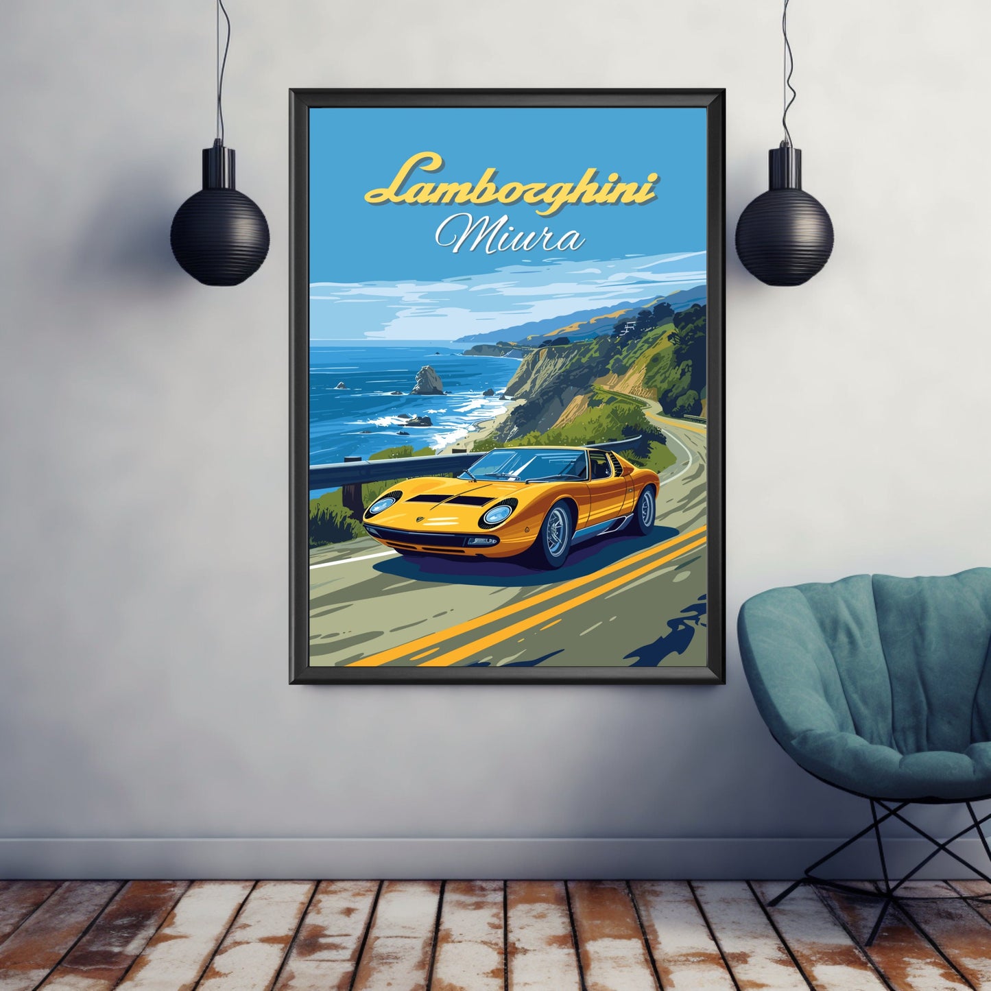 Lamborghini Miura Print