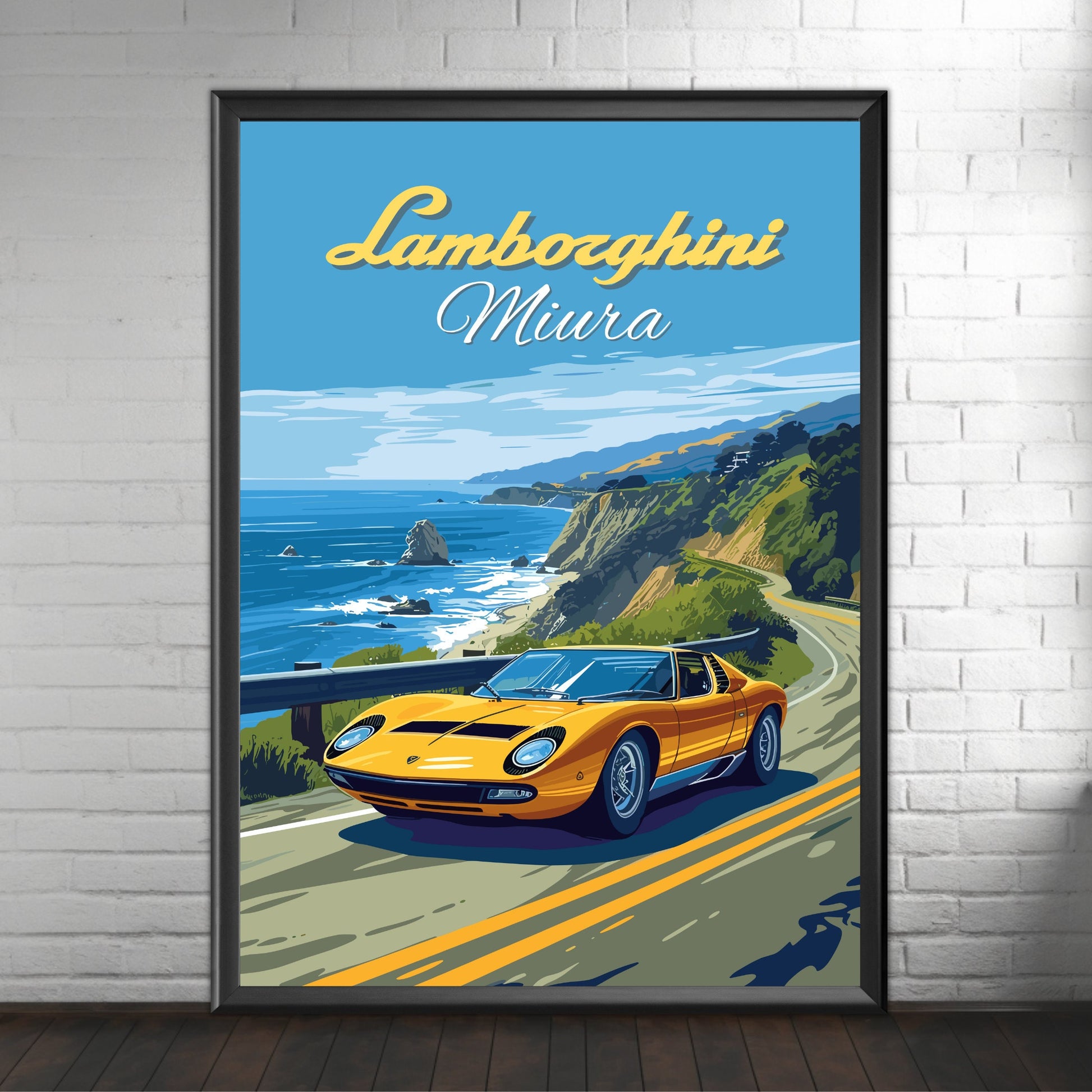 Lamborghini Miura Print