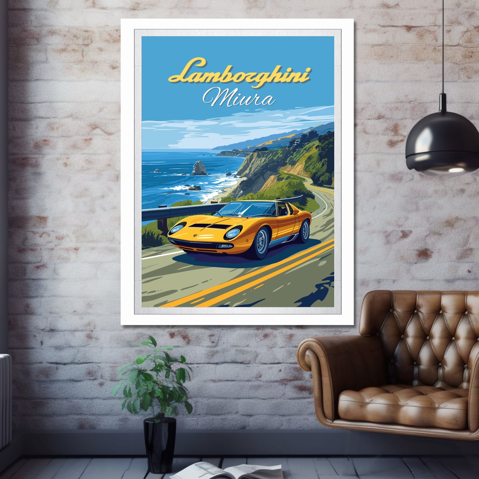 Lamborghini Miura Print