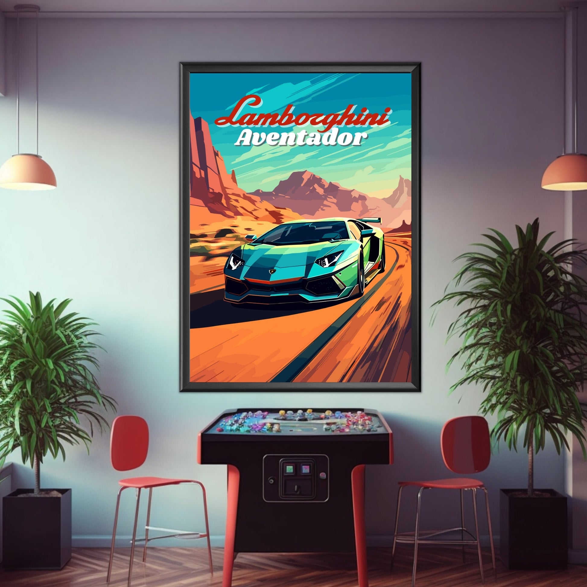 Lamborghini Aventador Print