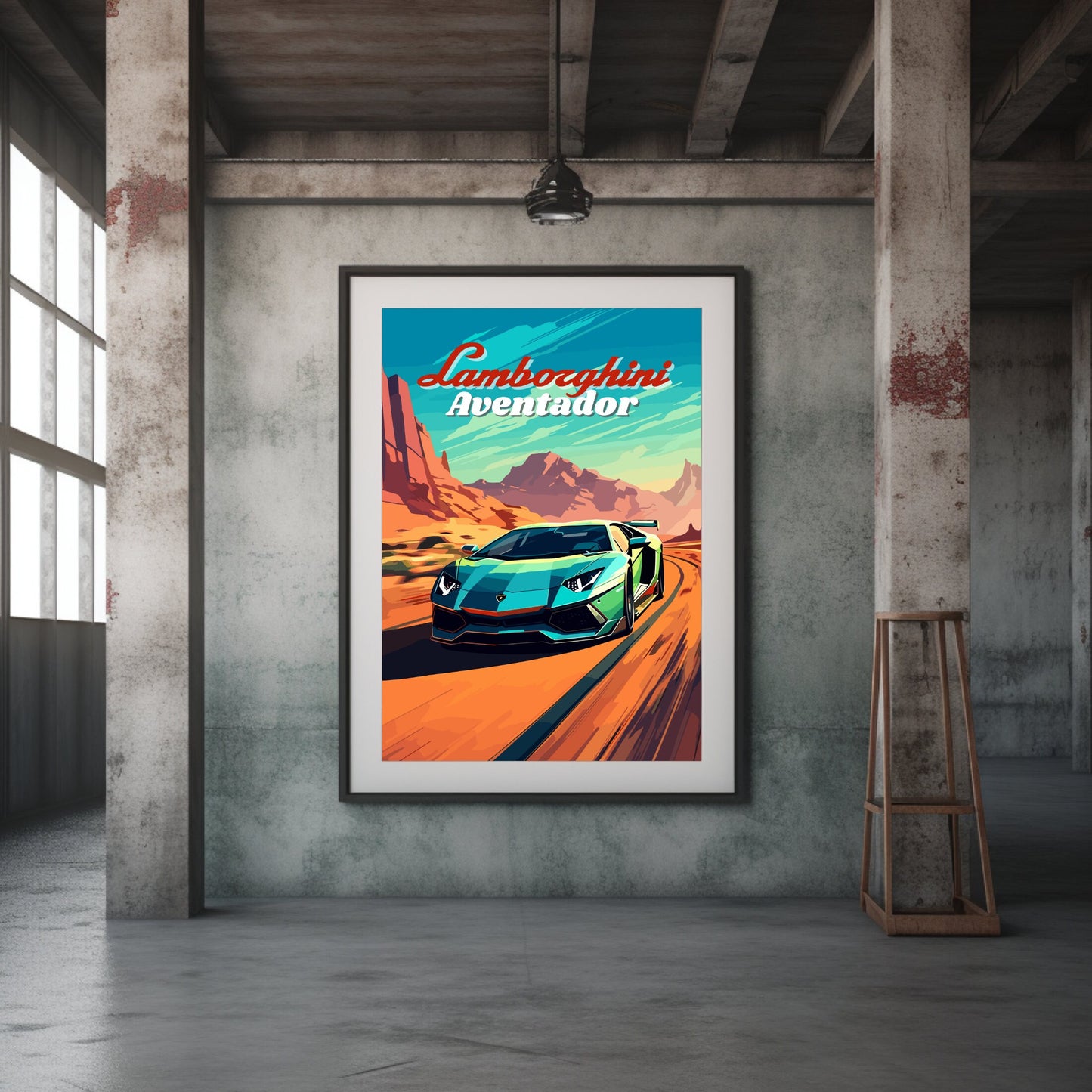 Lamborghini Aventador Print