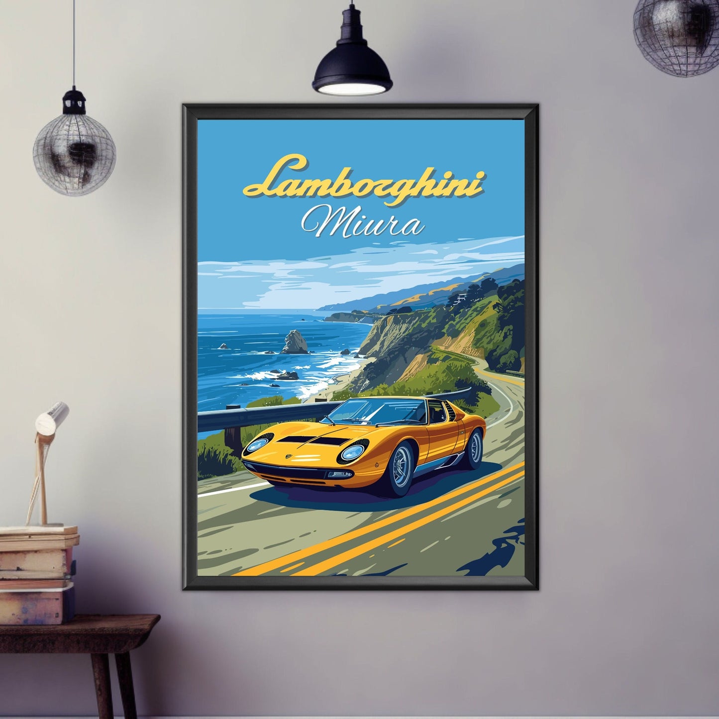 Lamborghini Miura Print