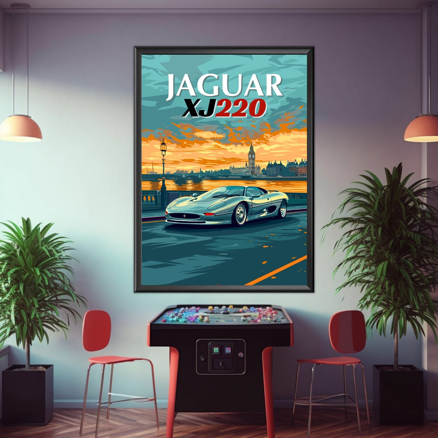 Jaguar XJ-220 Print