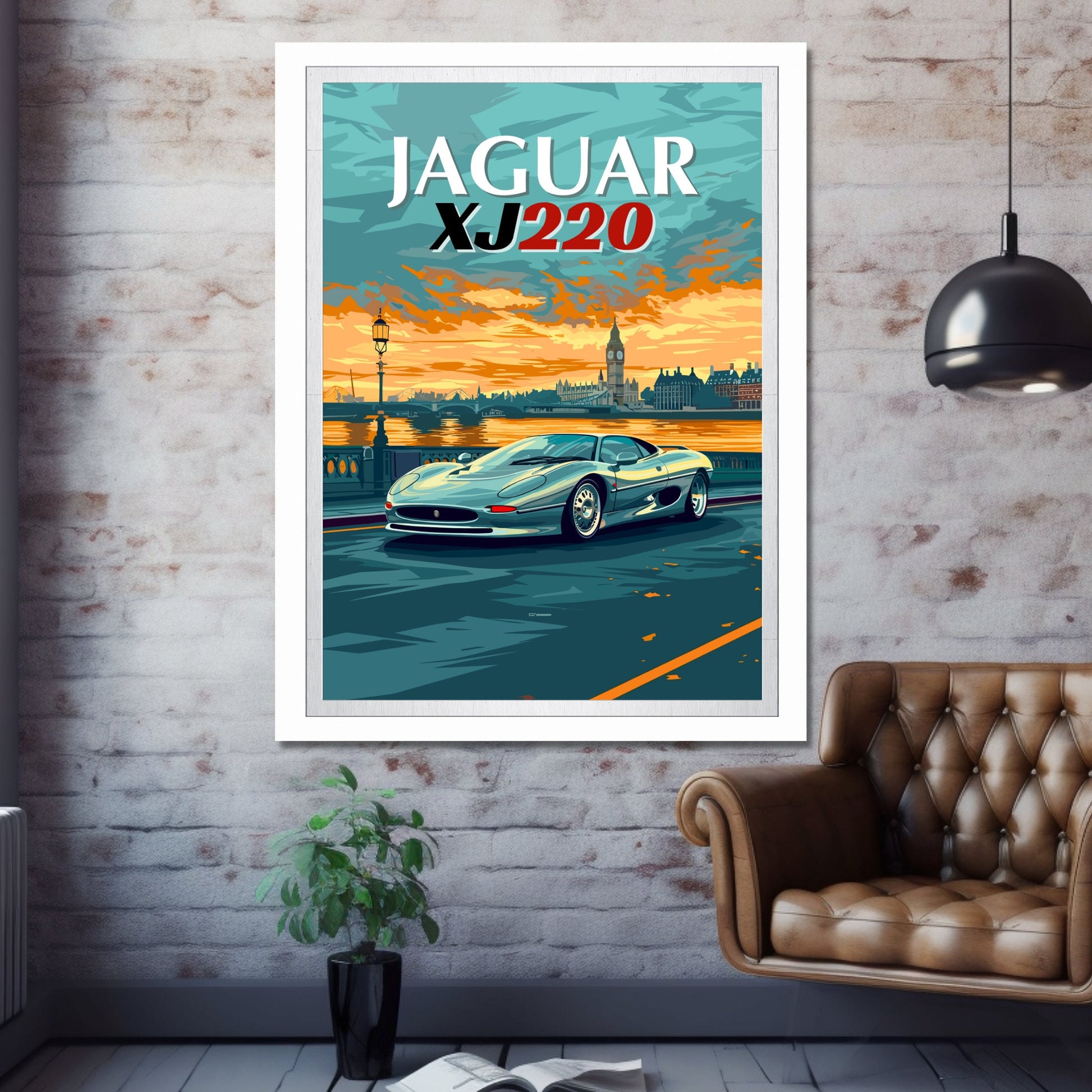 Jaguar XJ-220 Print